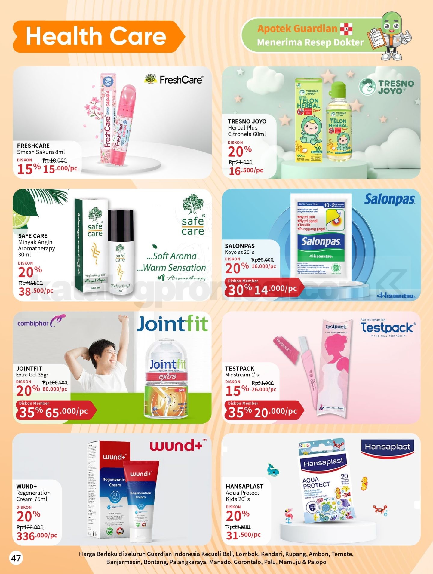 Promo Katalog GUARDIAN Periode 24 September - 21 Oktober 2026 Promo Katalog GUARDIAN Periode 24 September - 21 Oktober 2026 49
