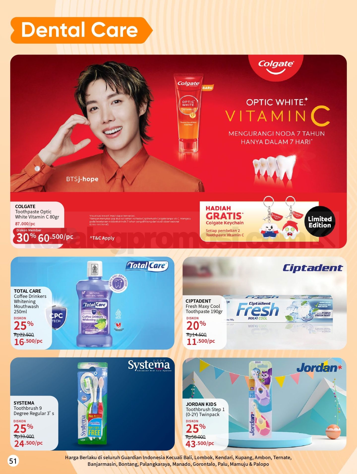 Promo Katalog GUARDIAN Periode 24 September - 21 Oktober 2026 Promo Katalog GUARDIAN Periode 24 September - 21 Oktober 2026 53