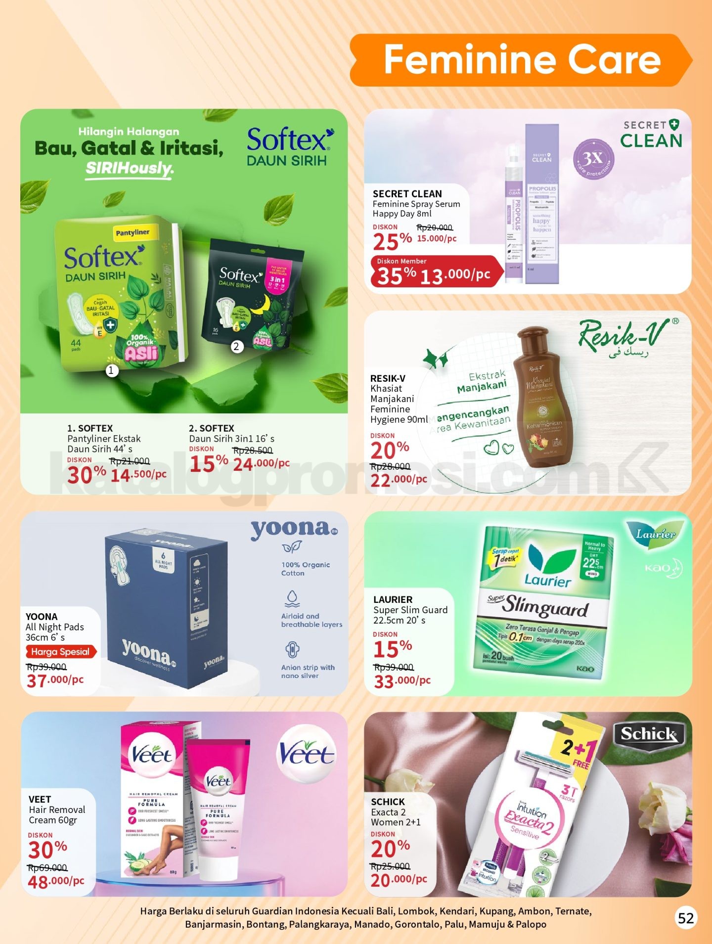 Promo Katalog GUARDIAN Periode 24 September - 21 Oktober 2026 Promo Katalog GUARDIAN Periode 24 September - 21 Oktober 2026 54