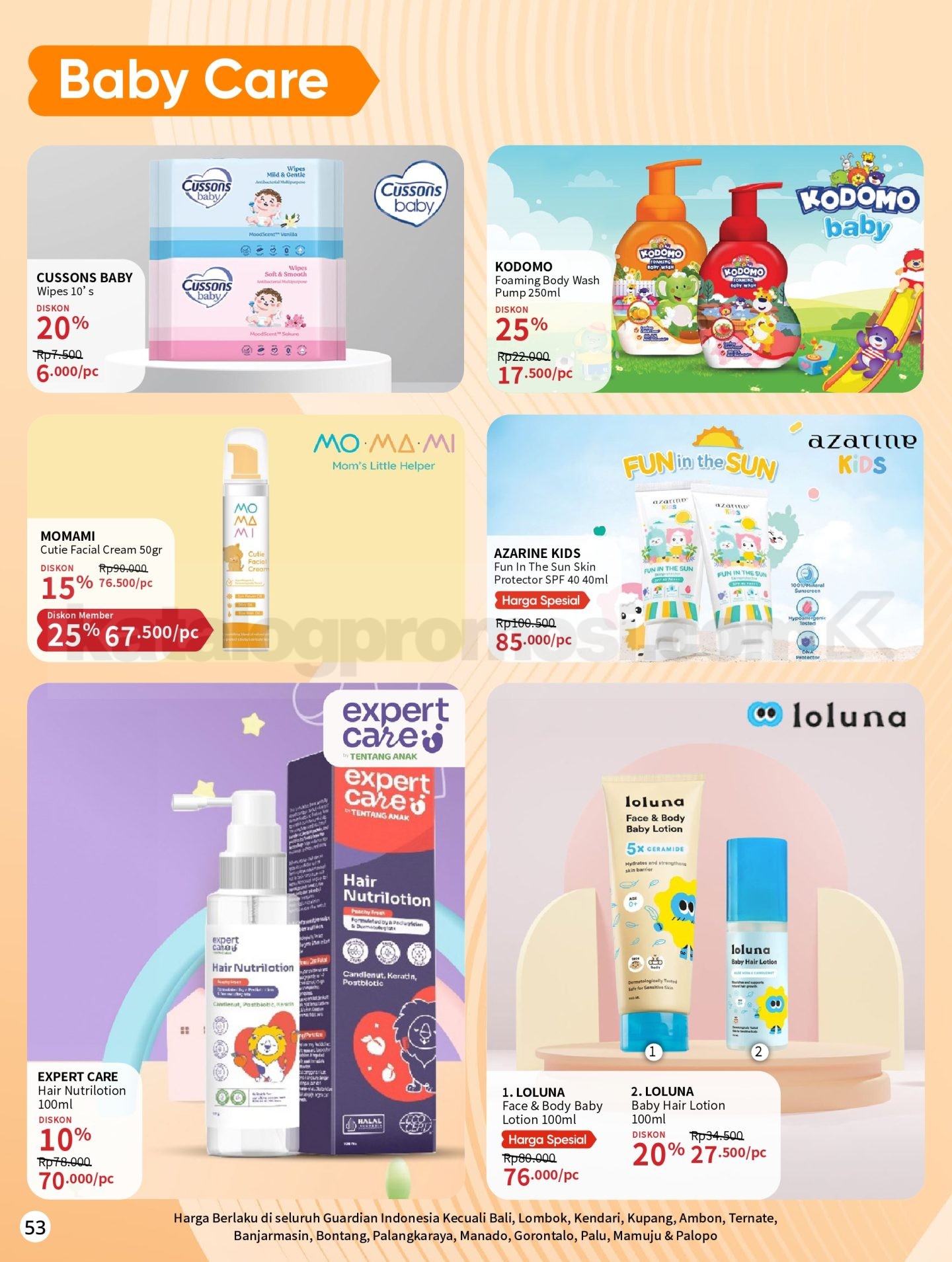 Promo Katalog GUARDIAN Periode 24 September - 21 Oktober 2026 Promo Katalog GUARDIAN Periode 24 September - 21 Oktober 2026 55