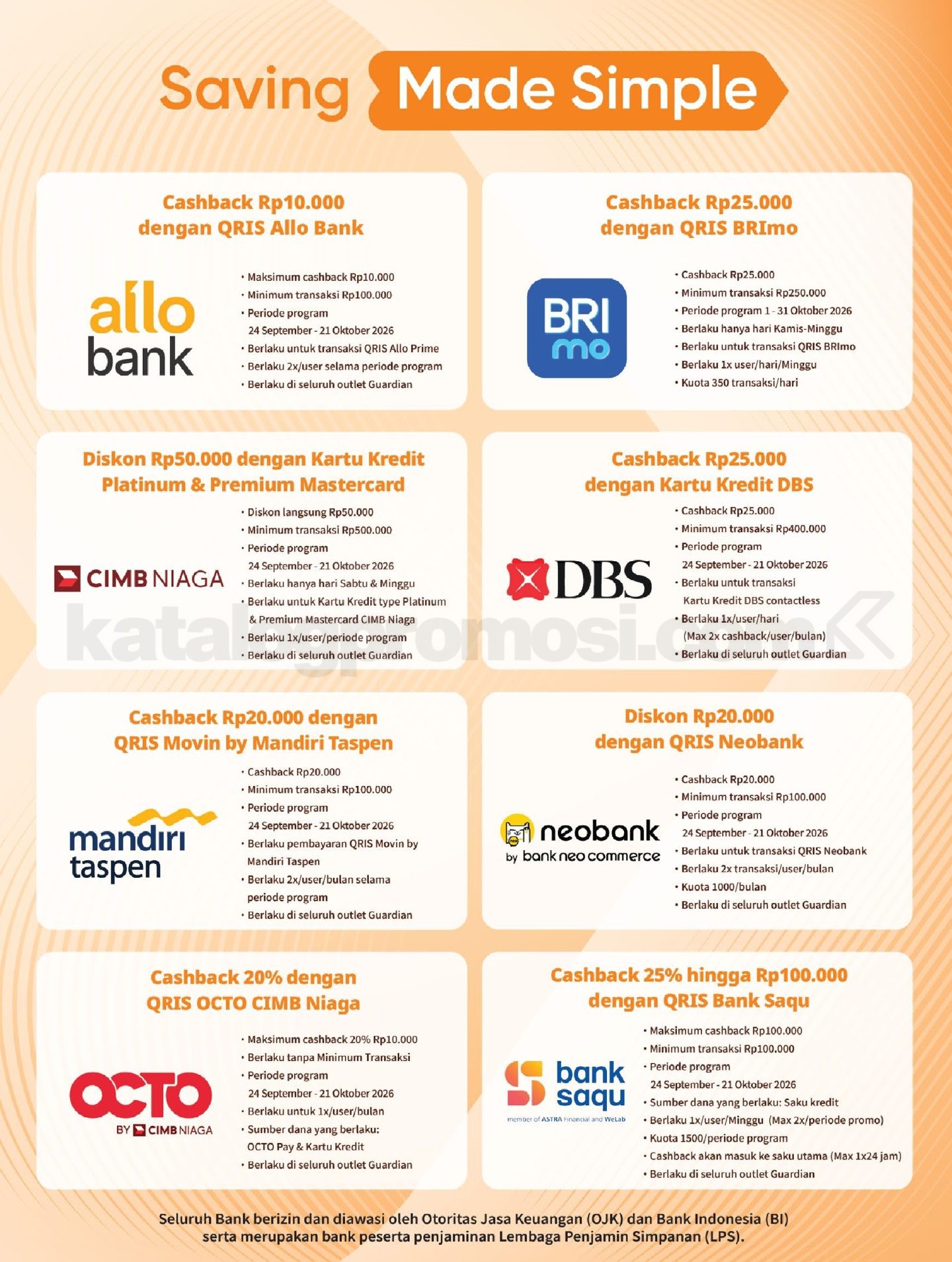 Promo Katalog GUARDIAN Periode 24 September - 21 Oktober 2026 Promo Katalog GUARDIAN Periode 24 September - 21 Oktober 2026 57