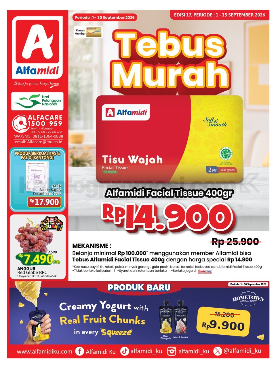 KATALOG PROMO ALFAMIDI TERBARU 01-15 September 2026