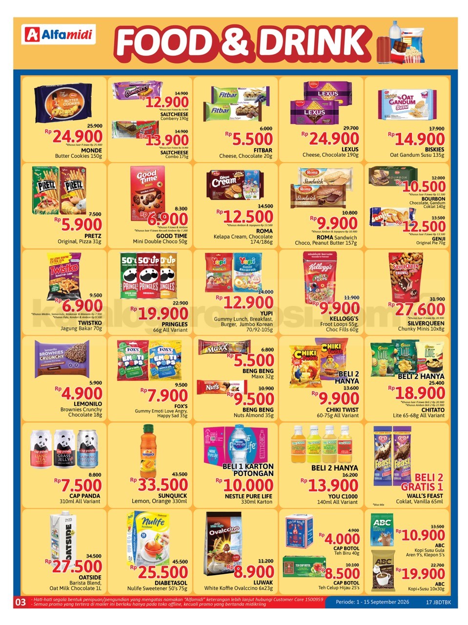 KATALOG PROMO ALFAMIDI TERBARU 01-15 September 2026