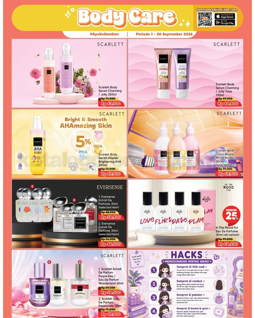 Katalog Promo DAN+DAN Terbaru SEPTEMBER 2026 Katalog Promo DAN+DAN Terbaru SEPTEMBER 2026 22