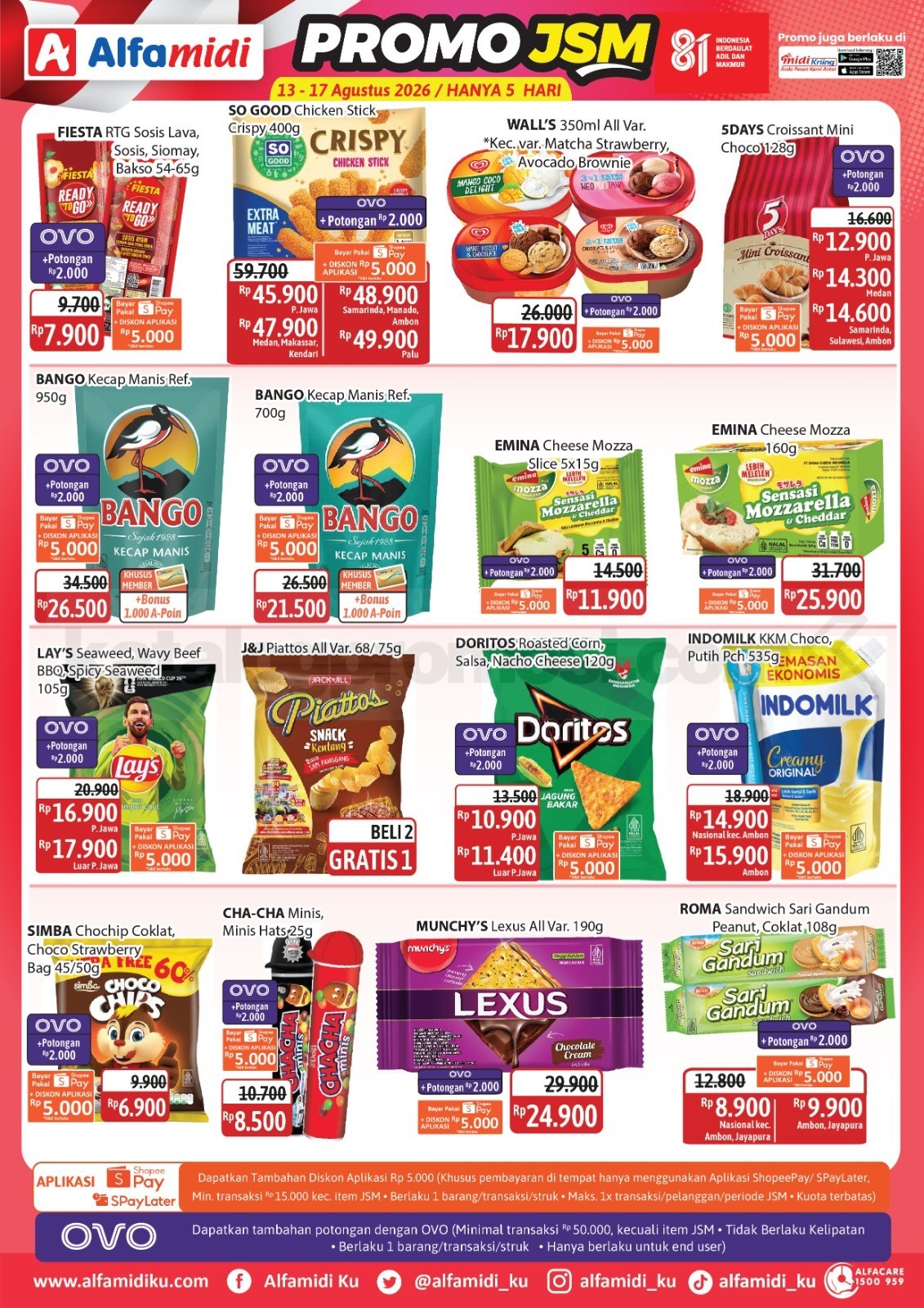 Promo JSM ALFAMIDI MINGGU INI 13-17 Agustus 2026