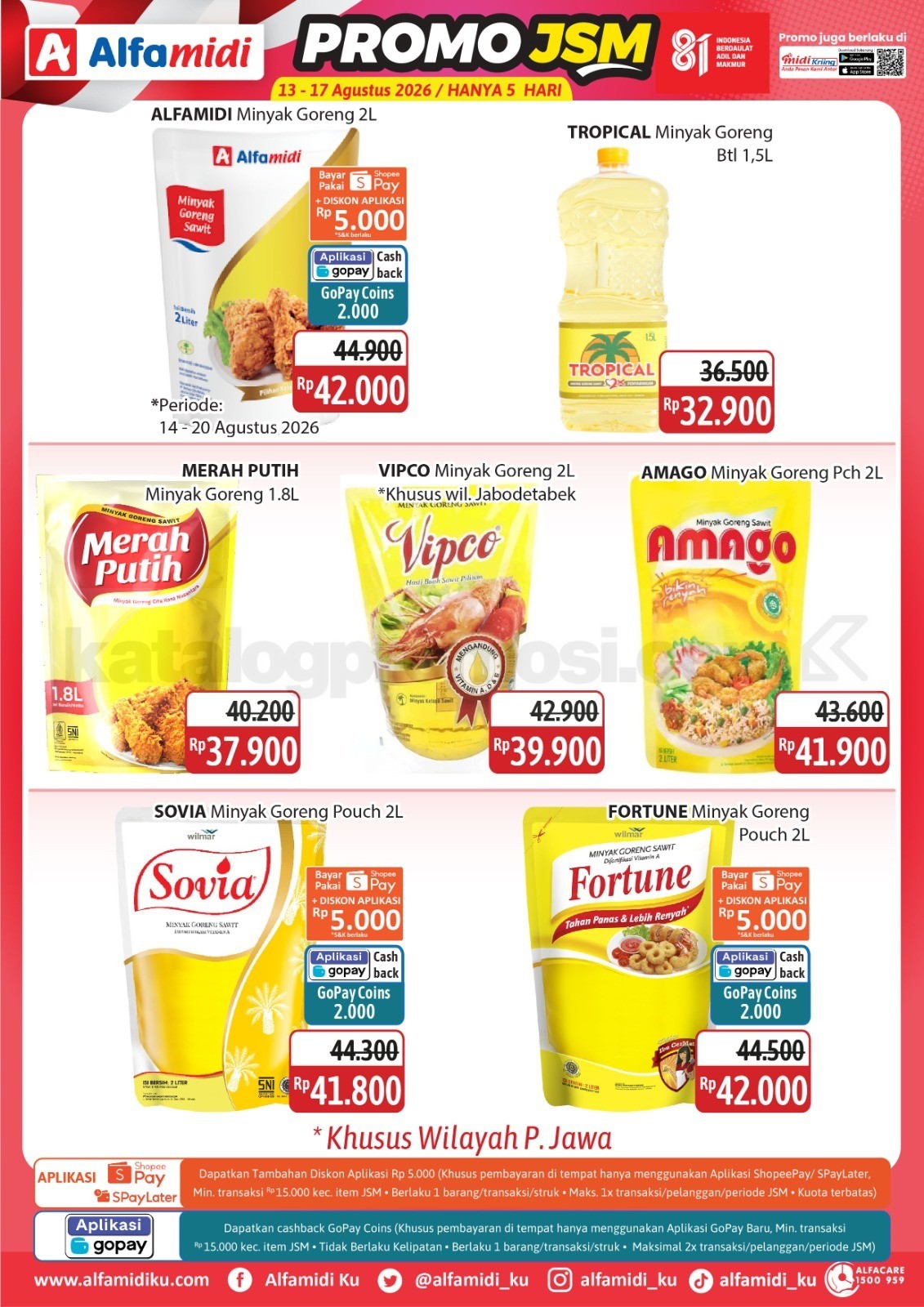 Promo JSM ALFAMIDI MINGGU INI 13-17 Agustus 2026