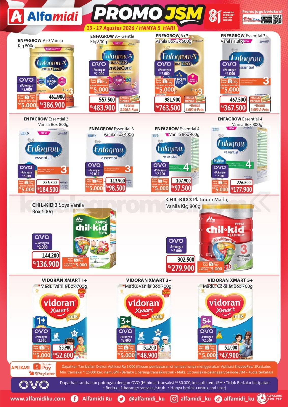 Promo JSM ALFAMIDI MINGGU INI 13-17 Agustus 2026
