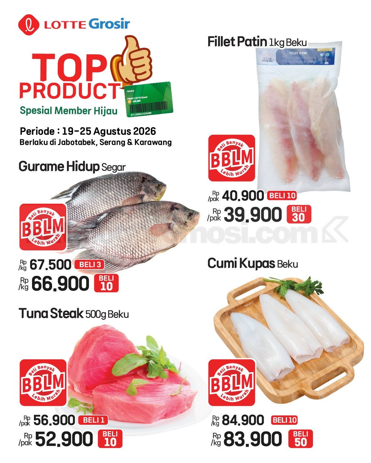 Katalog Promo LOTTE GROSIR TERBARU 19-25 Agustus 2026