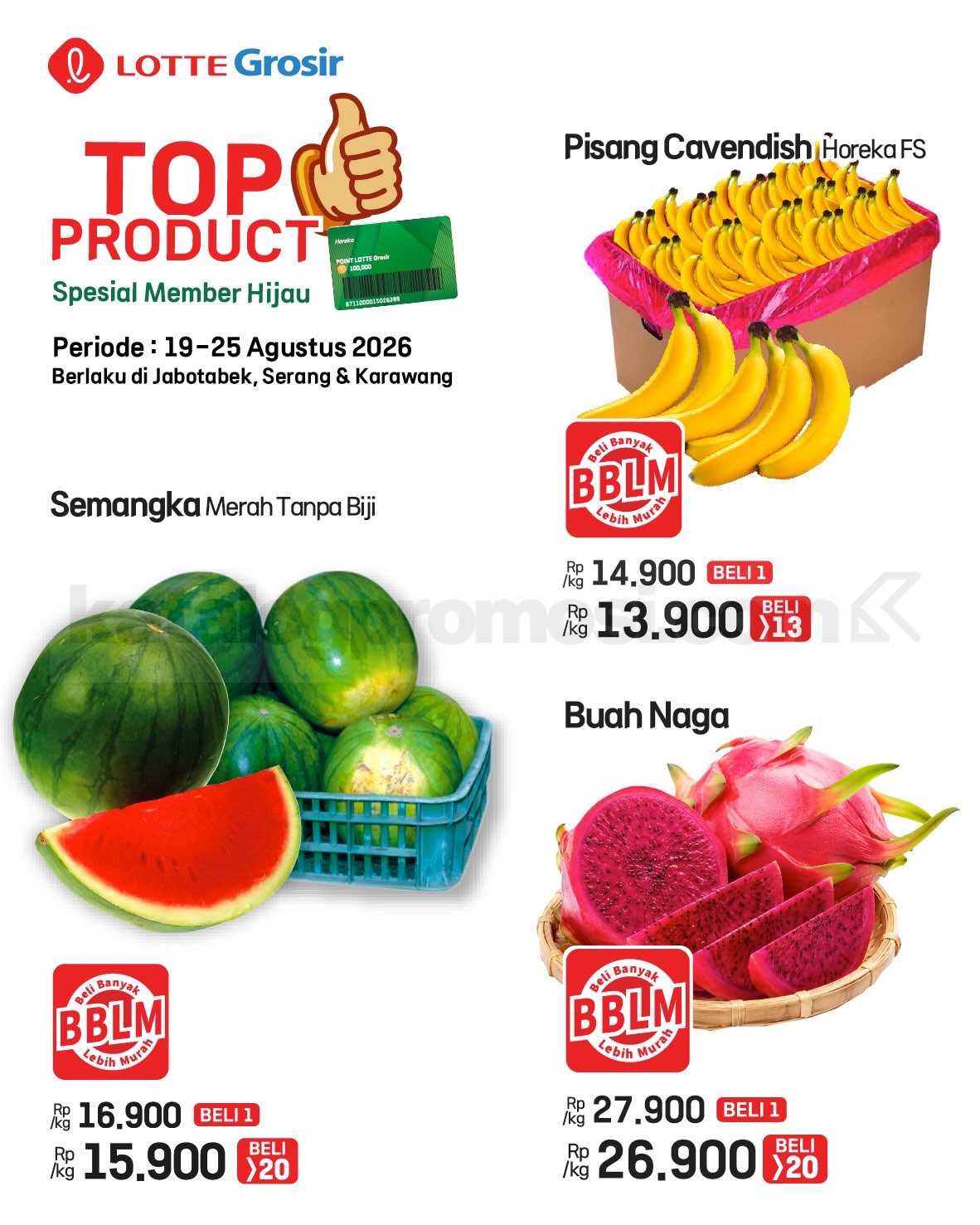 Katalog Promo LOTTE GROSIR TERBARU 19-25 Agustus 2026