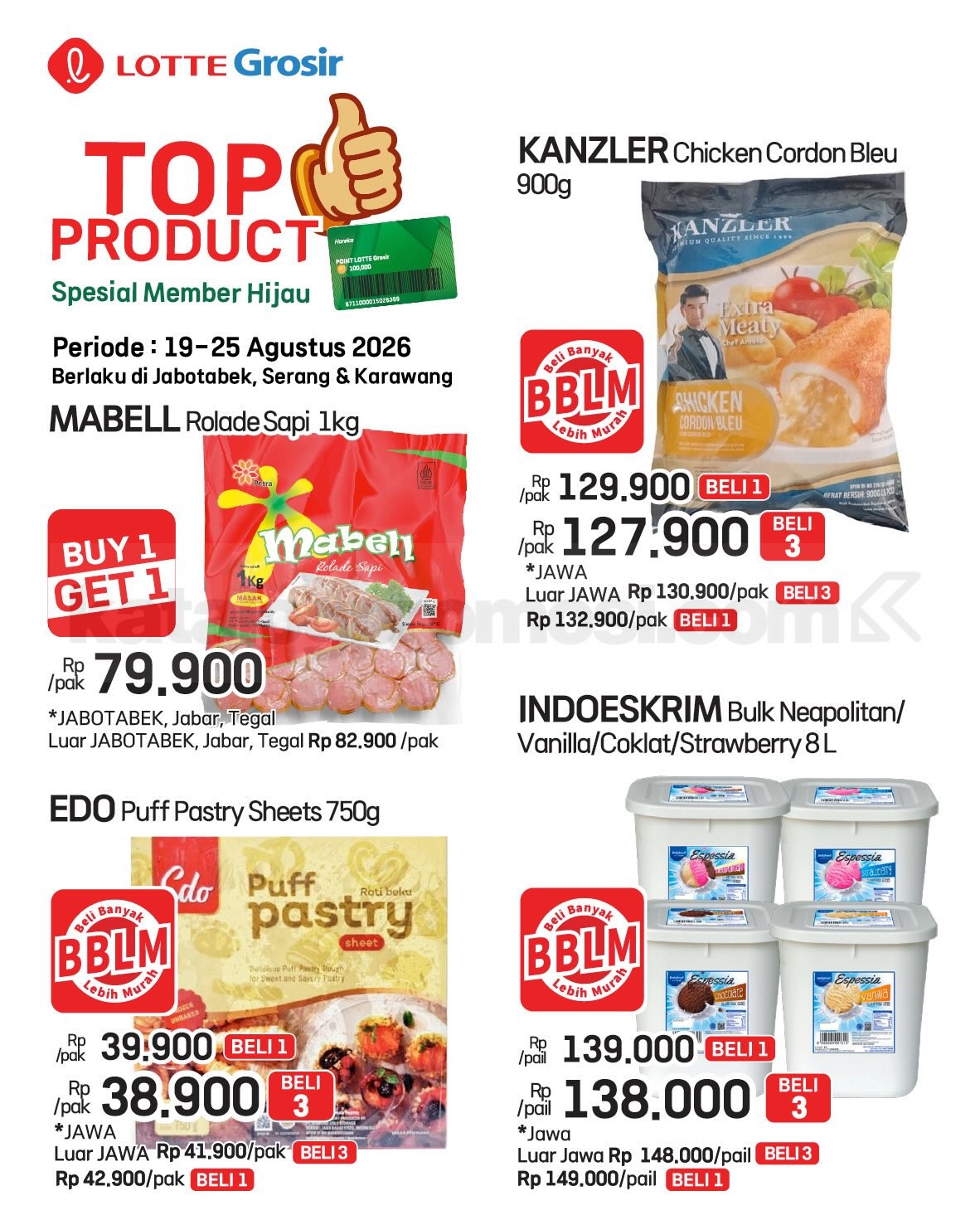 Katalog Promo LOTTE GROSIR TERBARU 19-25 Agustus 2026