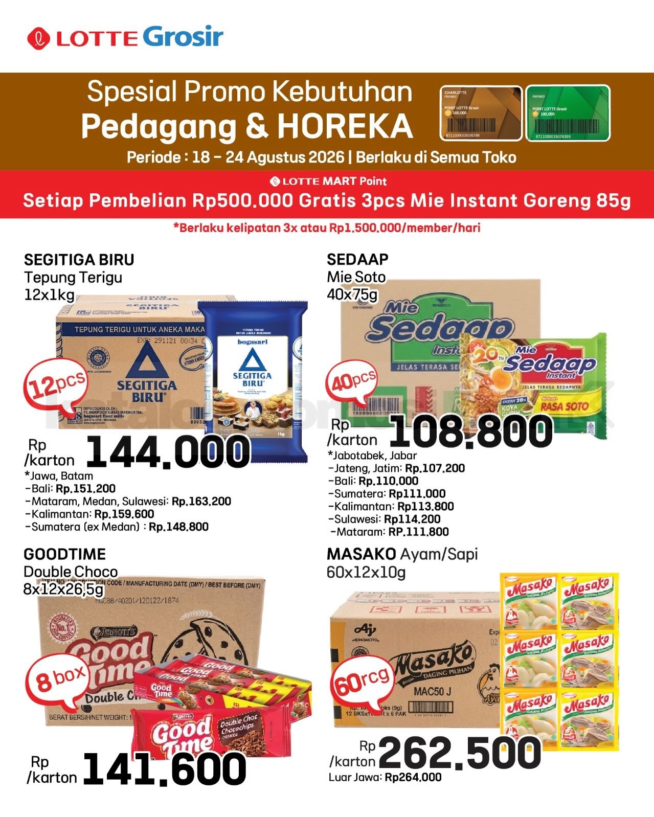 Katalog Promo LOTTE GROSIR TERBARU 19-25 Agustus 2026