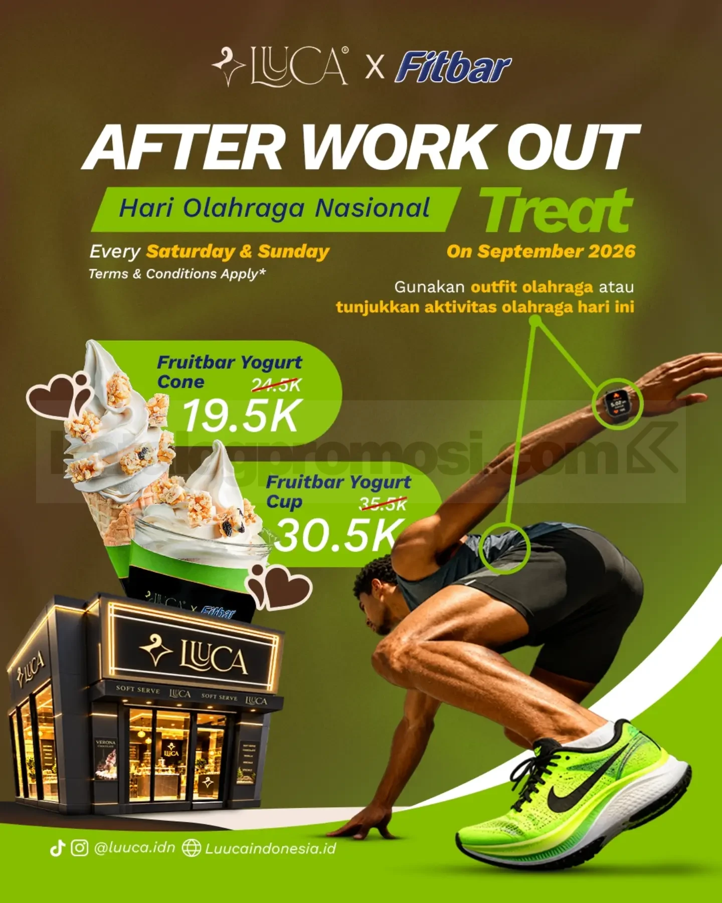 Promo Luuca x Fitbar Fruitbar Yogurt Special Price