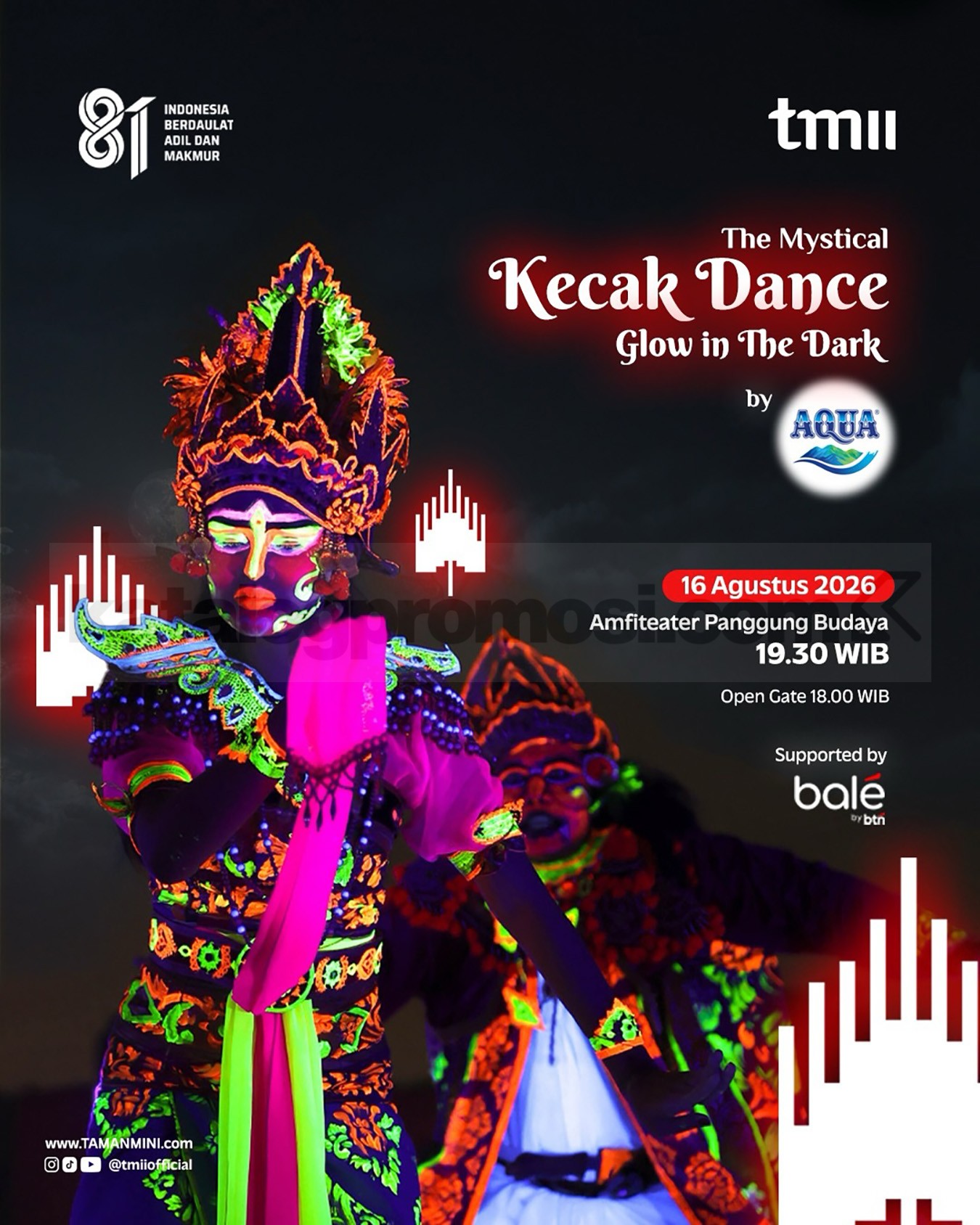 Pesta Rakyat TMII 17 Agustus 2026 Tiket Masuk Cuma Rp17.800