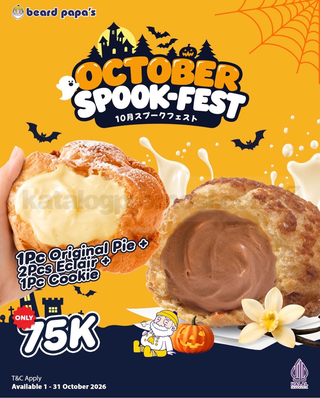 Promo Beard Papa’s October Bundle Mulai Rp60.000 Promo Beard Papa’s October Bundle Mulai Rp60.000 1