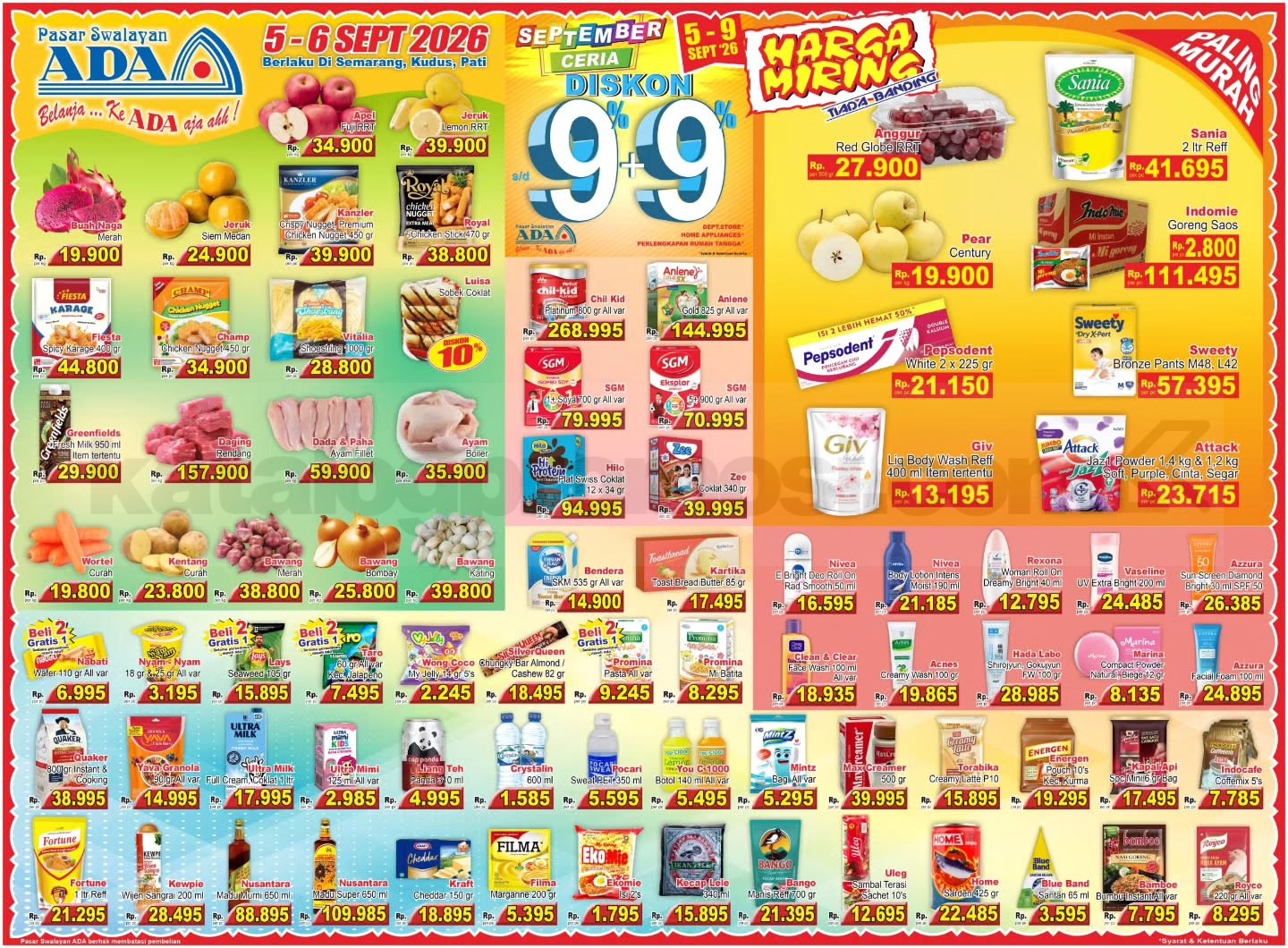 Promo ADA PASAR SWALAYAN Katalog JSM 05-06 September 2026