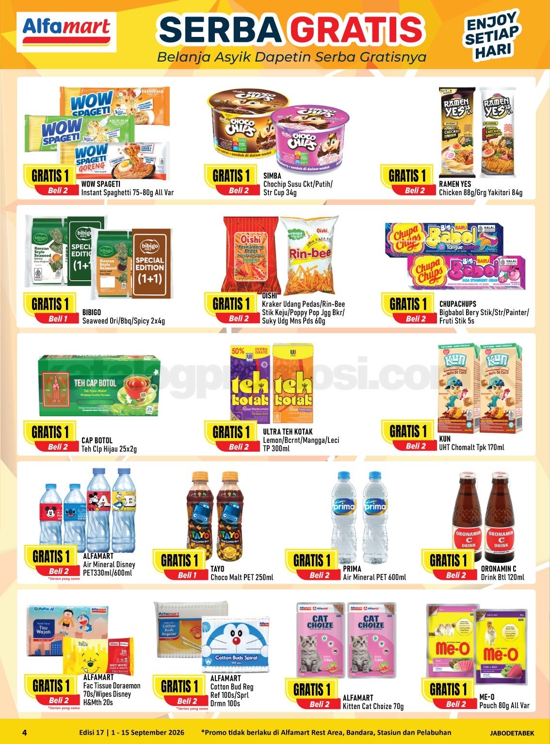 Promo Alfamart Terbaru Katalog 01-15 September 2026