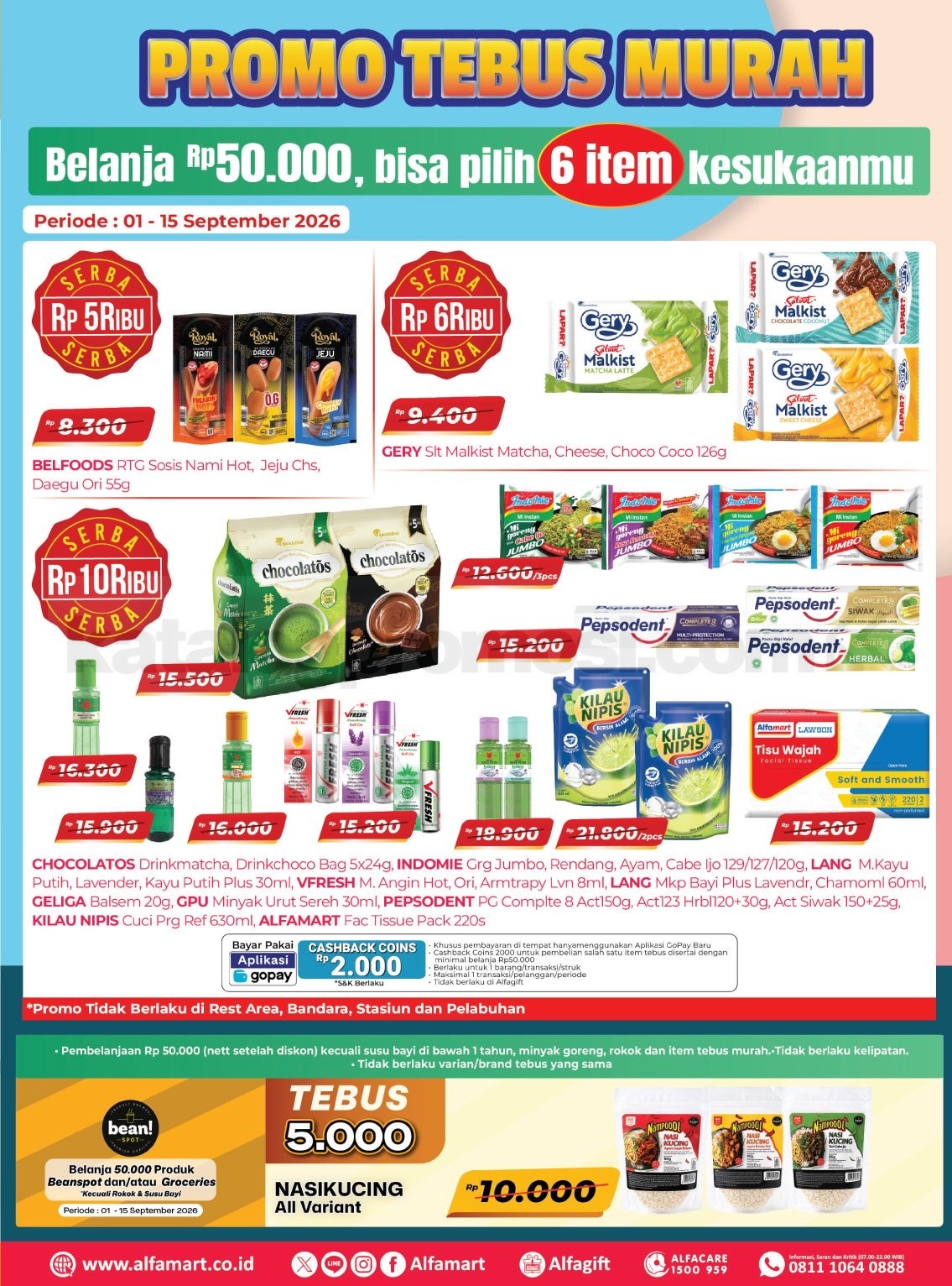 Promo Alfamart Terbaru Katalog 01-15 September 2026