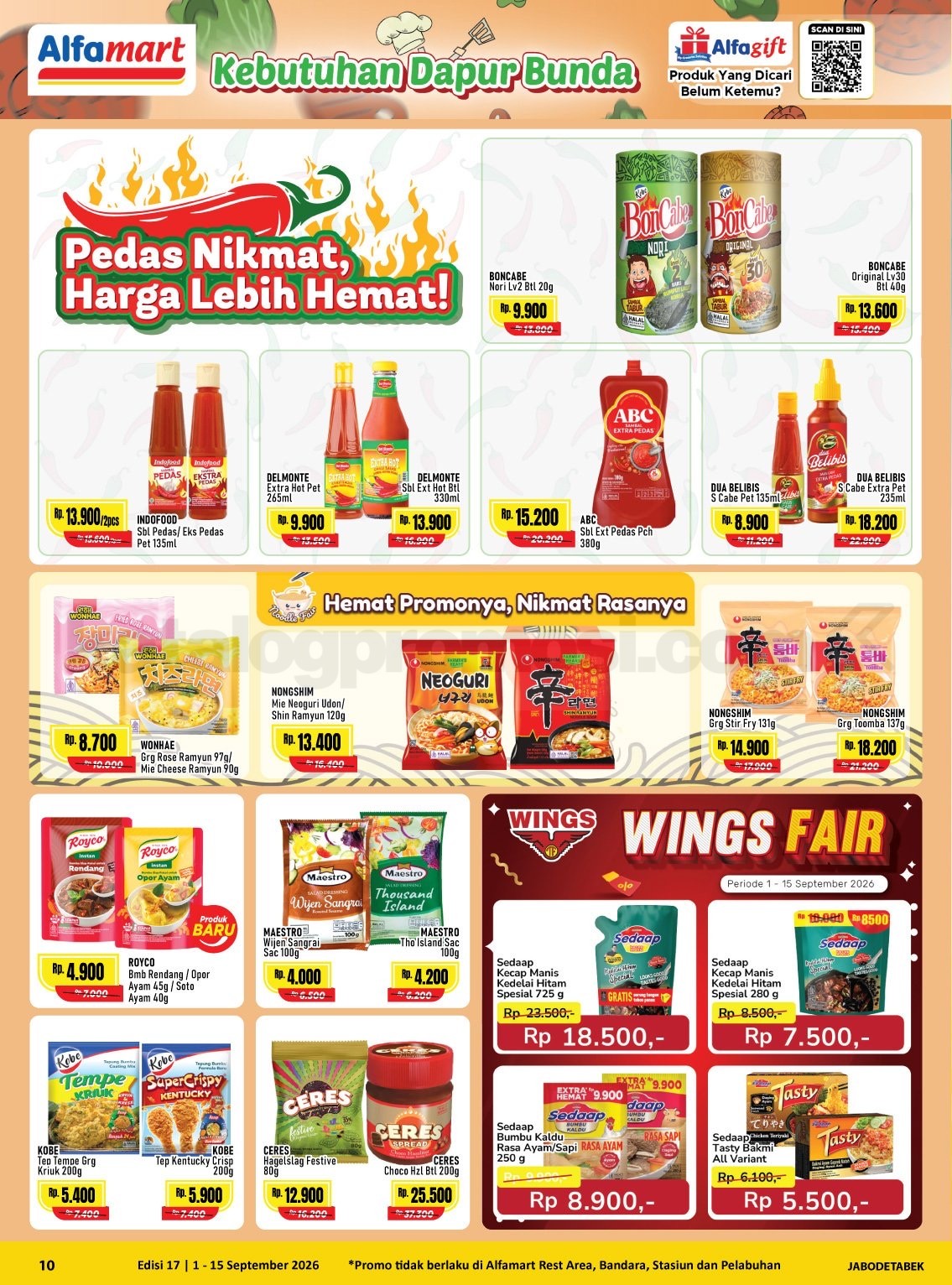 Promo Alfamart Terbaru Katalog 01-15 September 2026