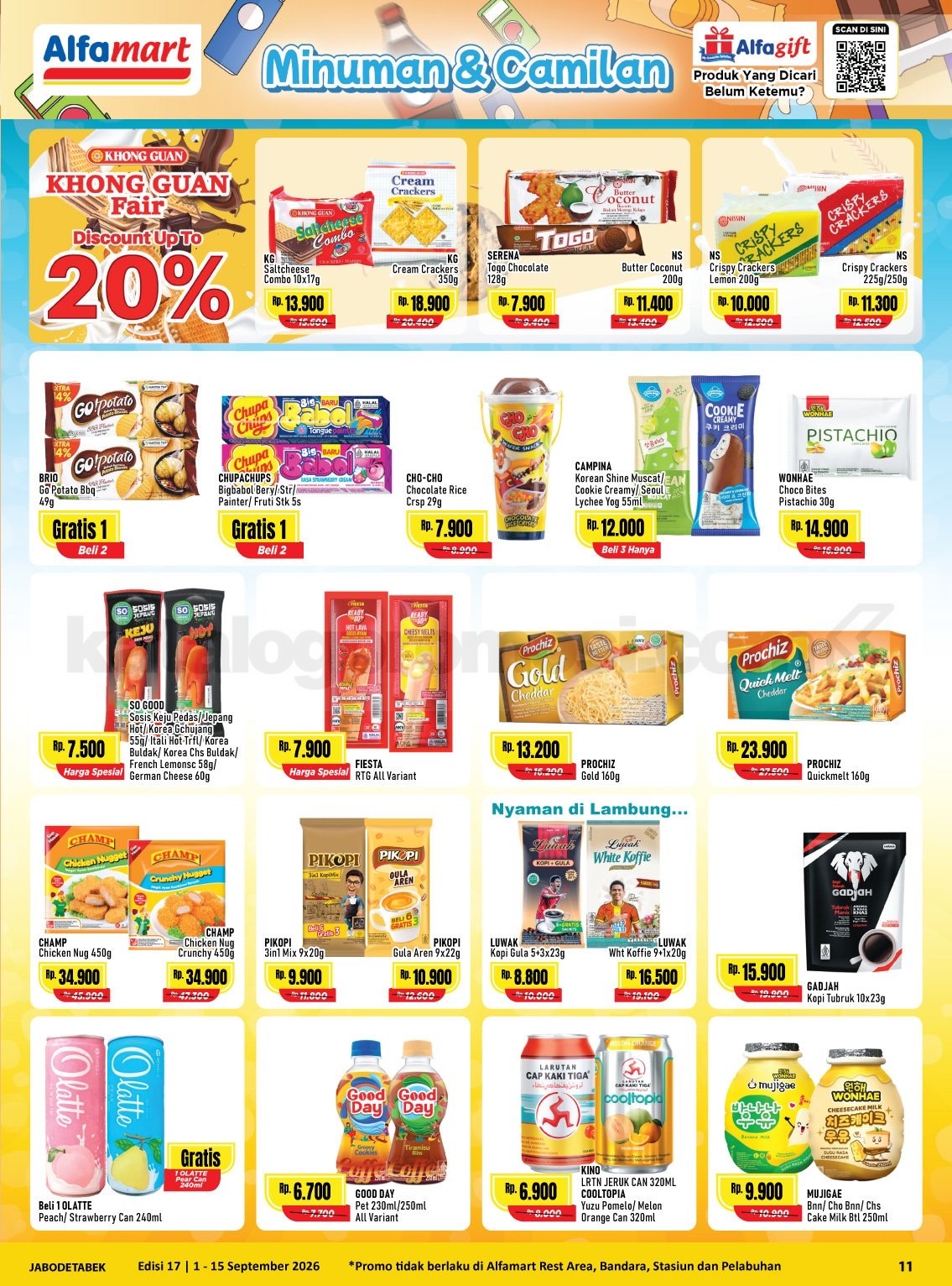Promo Alfamart Terbaru Katalog 01-15 September 2026