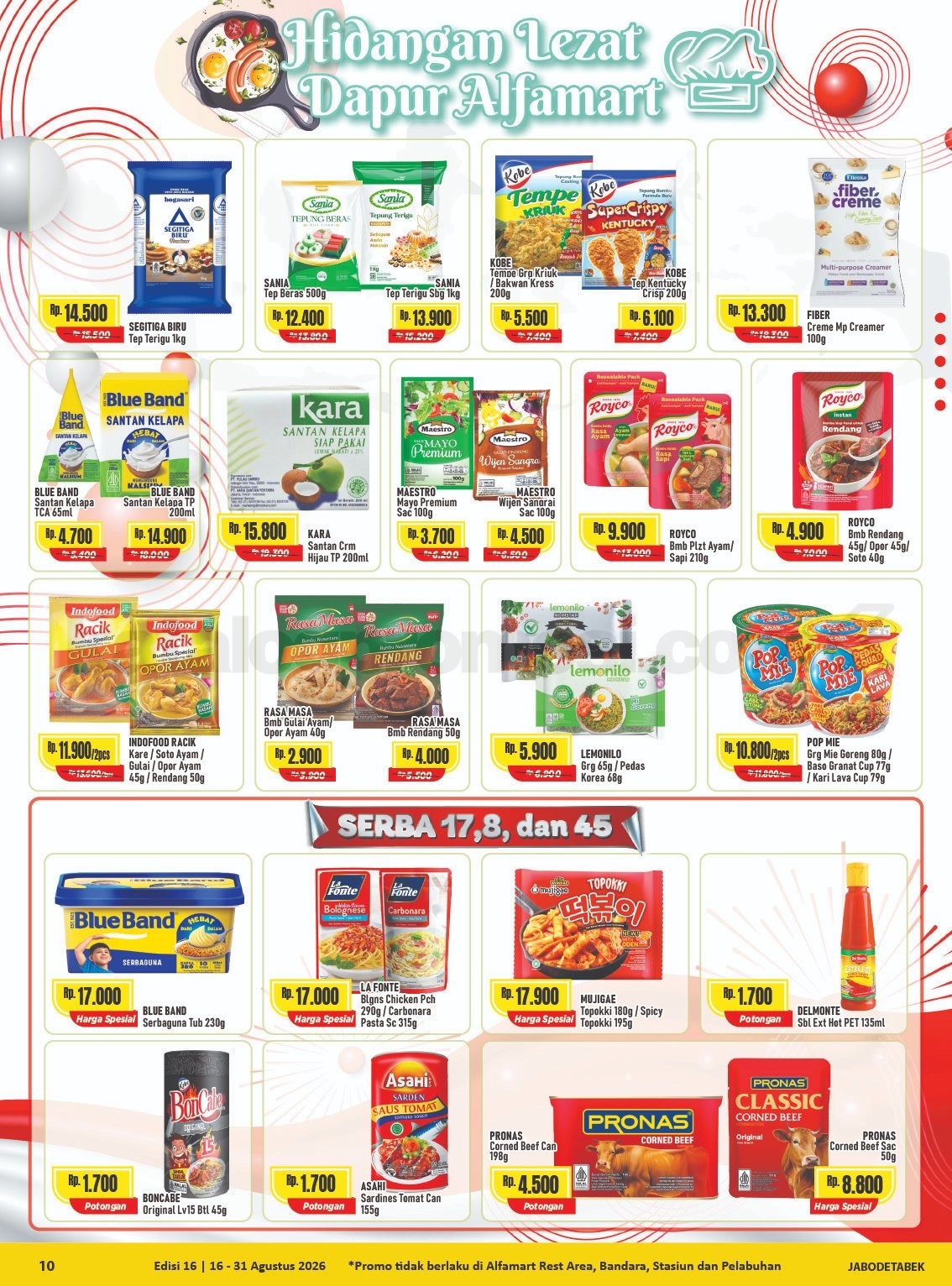 Promo Alfamart Terbaru Katalog 16-31 Agustus 2026