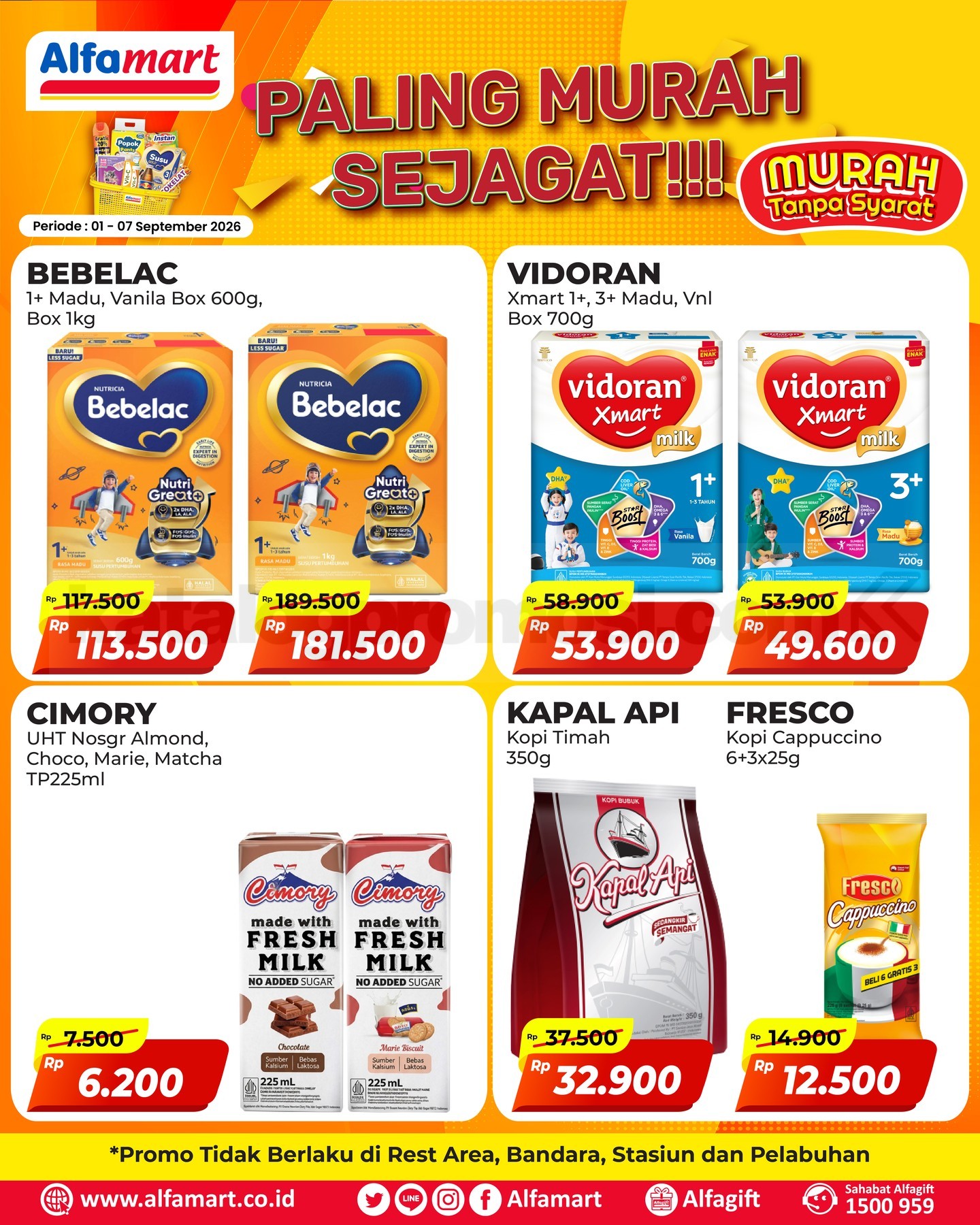 PROMO ALFAMART PALING MURAH SEJAGAT 01-07 September 2026