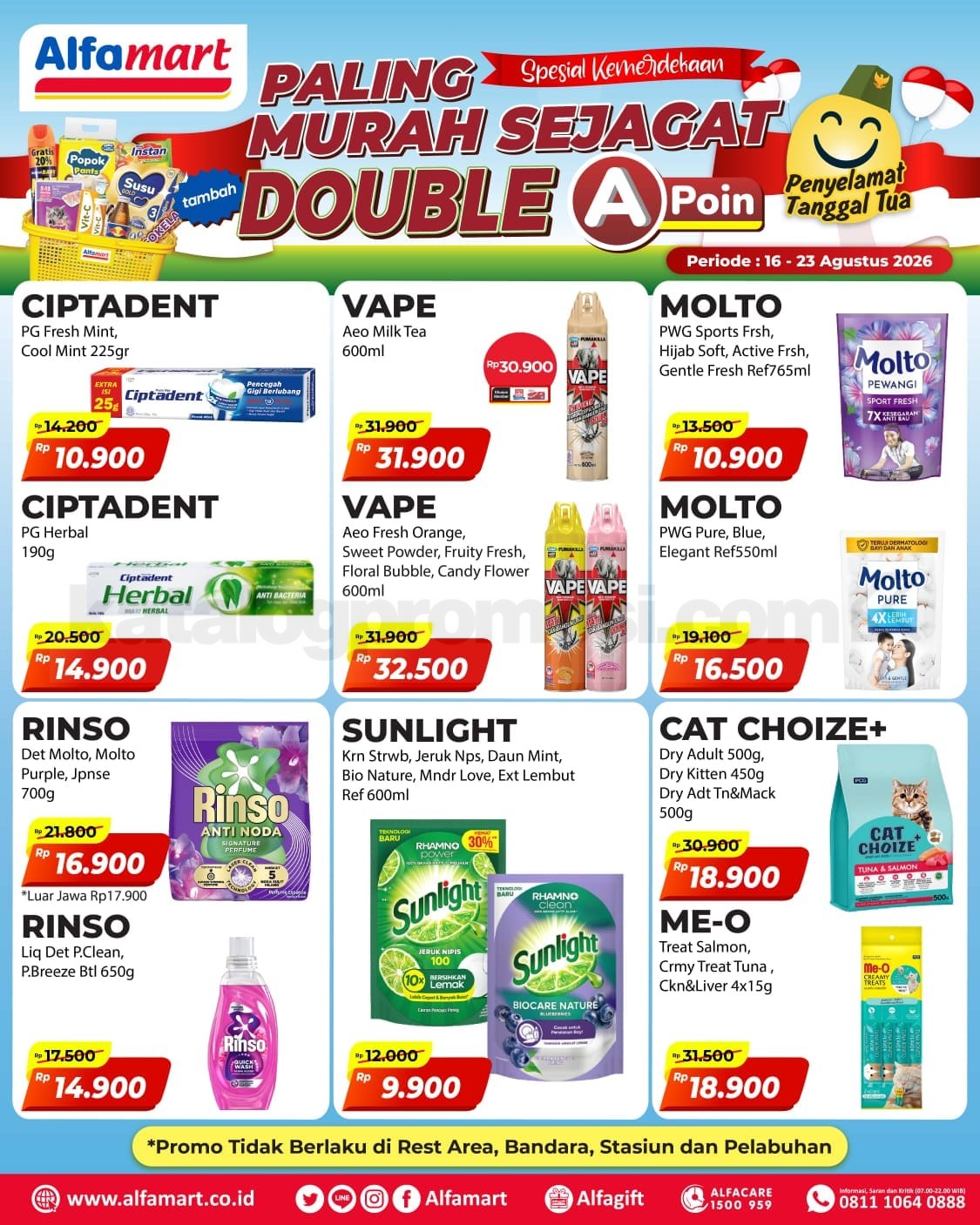 PROMO ALFAMART PALING MURAH SEJAGAT 16-23 Agustus 2026