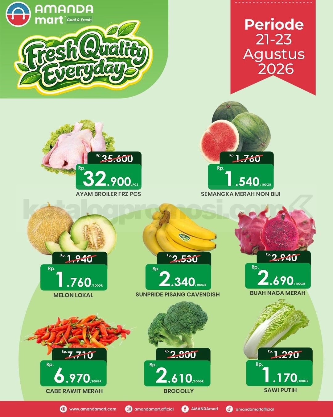 Promo AmandaMart JSM Weekend 21-23 Agustus 2026 Promo AmandaMart JSM Weekend 21-23 Agustus 2026 2