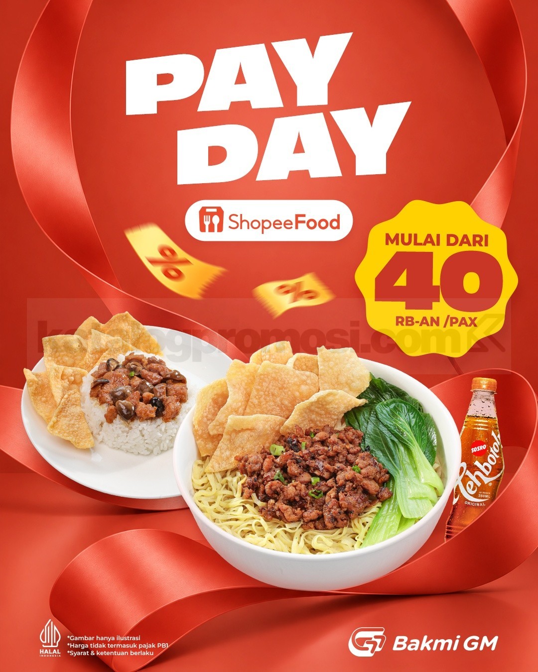 Promo Bakmi GM PAYDAY Paket Hemat Mulai Rp40.000