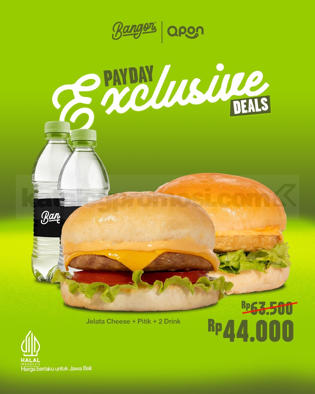 Promo Burger Bangor Payday Exclusive Deals Paket Rp44.000 Promo Burger Bangor Payday Exclusive Deals Paket Rp44.000 1