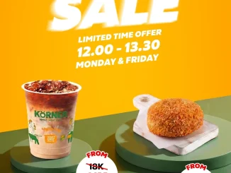 Promo Circle K Flash Sale menu mulai Rp8.000 pada Senin dan Jumat pukul 12.00-13.30