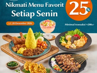 Promo Dapur Solo BCA Monday Ceria diskon 25% setiap Senin dengan pembayaran QRIS