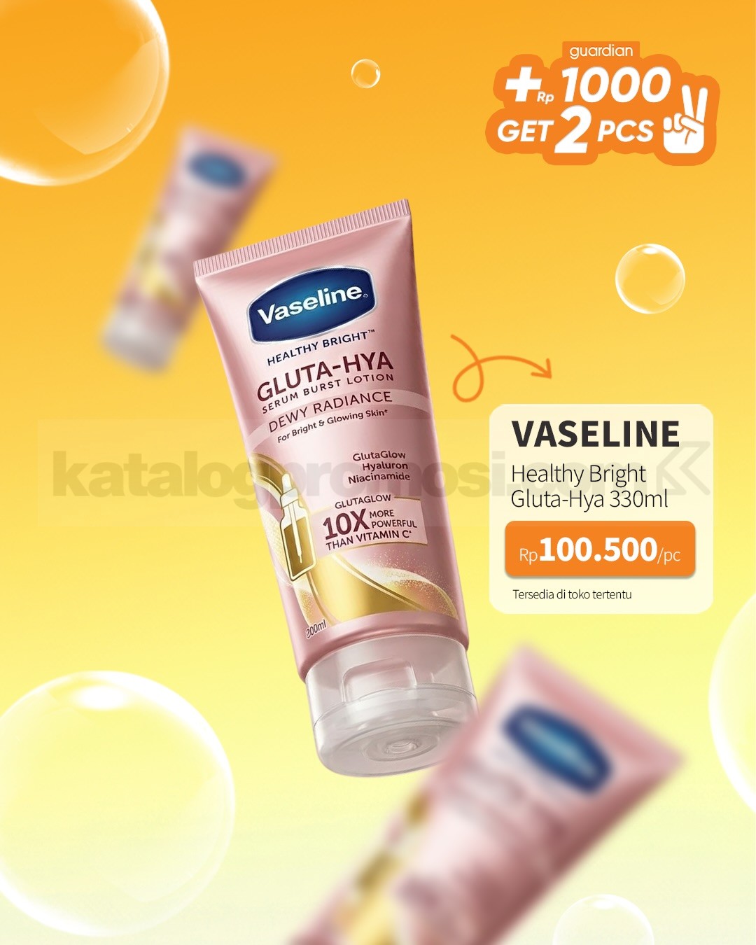 PROMO GUARDIAN HEMAT MINGGUAN TAMBAH +Rp. 1.000 DAPAT 2 PRODUK