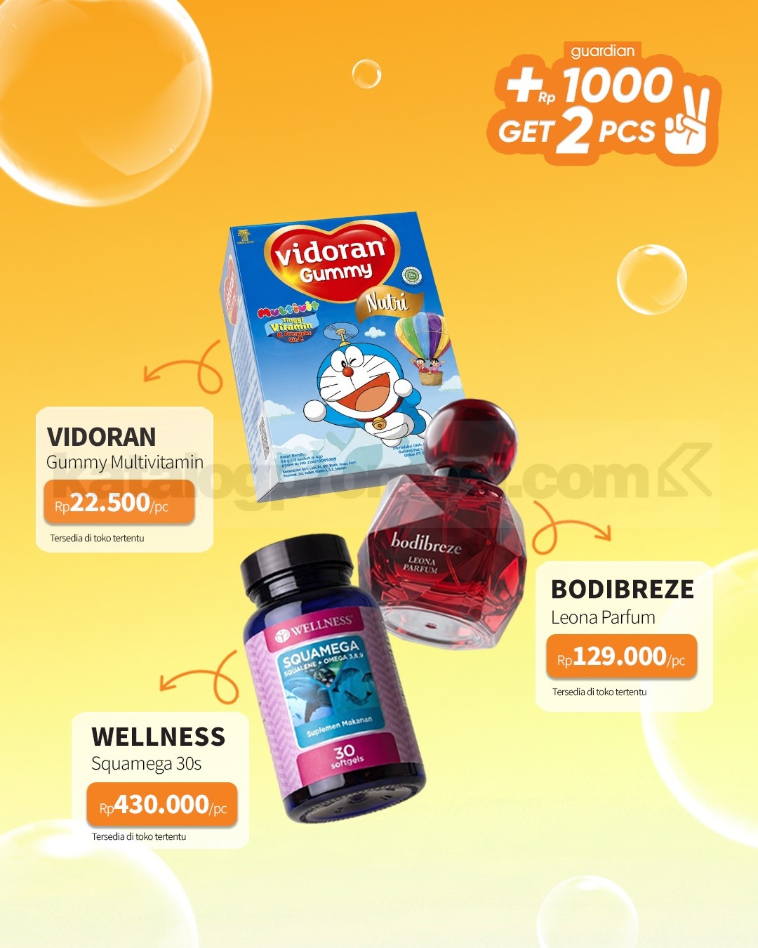 PROMO GUARDIAN HEMAT MINGGUAN TAMBAH +Rp. 1.000 DAPAT 2 PRODUK