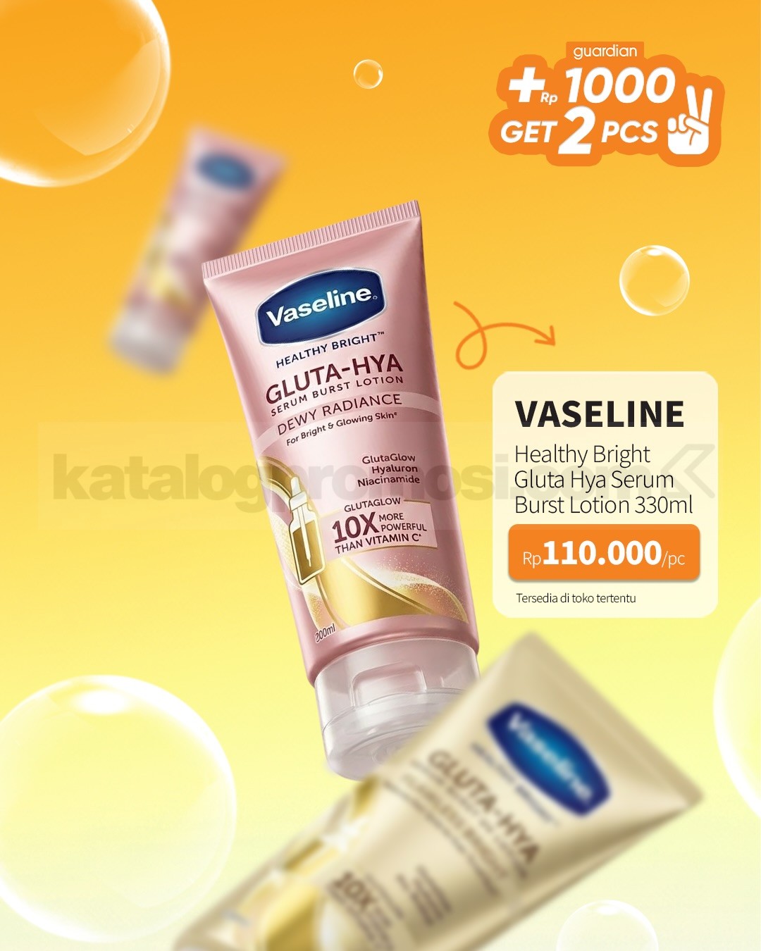 PROMO GUARDIAN SUPER HEMAT MINGGUAN - TAMBAH +Rp. 1.000 DAPAT 2 PRODUK
