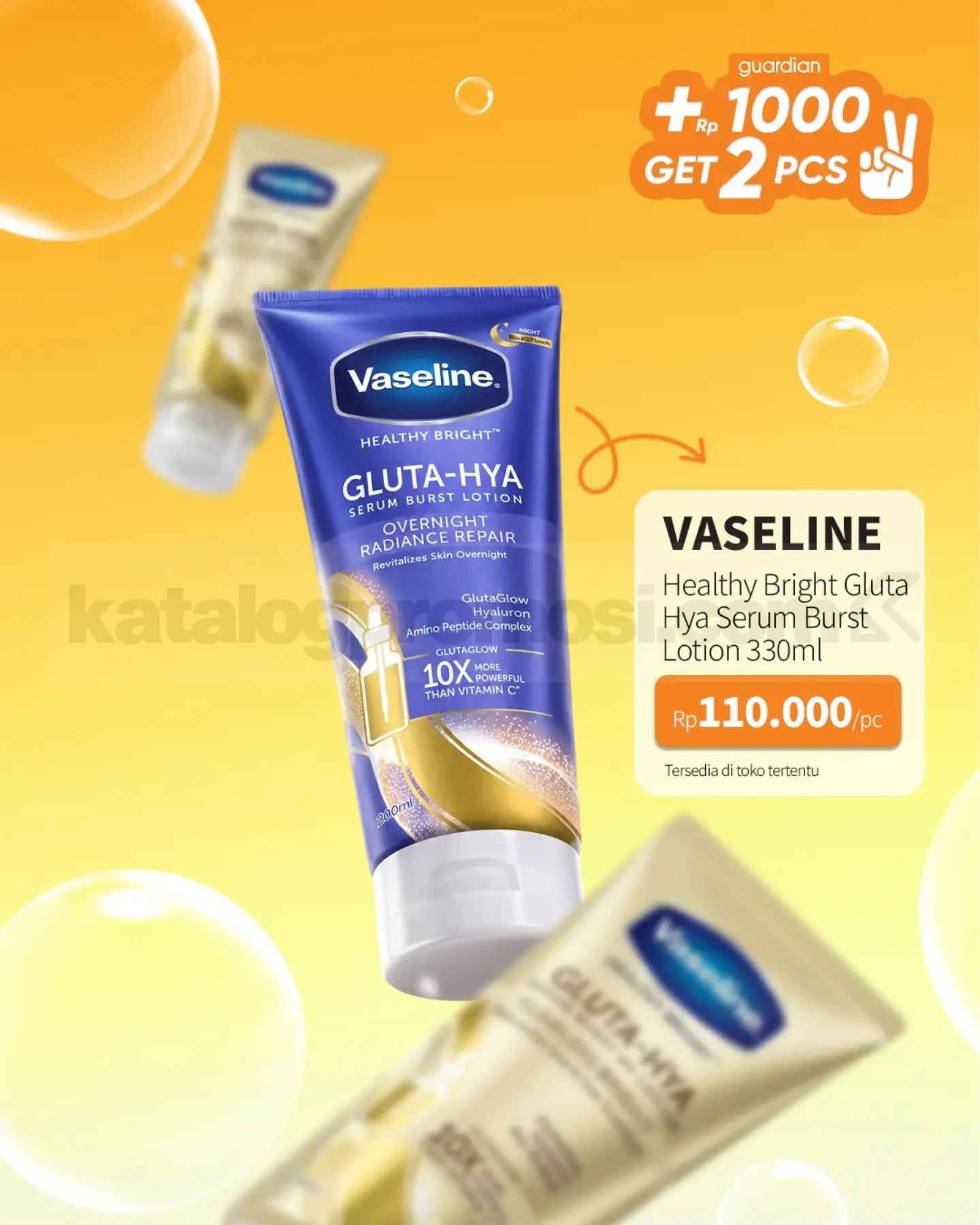 PROMO GUARDIAN SUPER HEMAT MINGGUAN - TAMBAH +Rp. 1.000 DAPAT 2 PRODUK