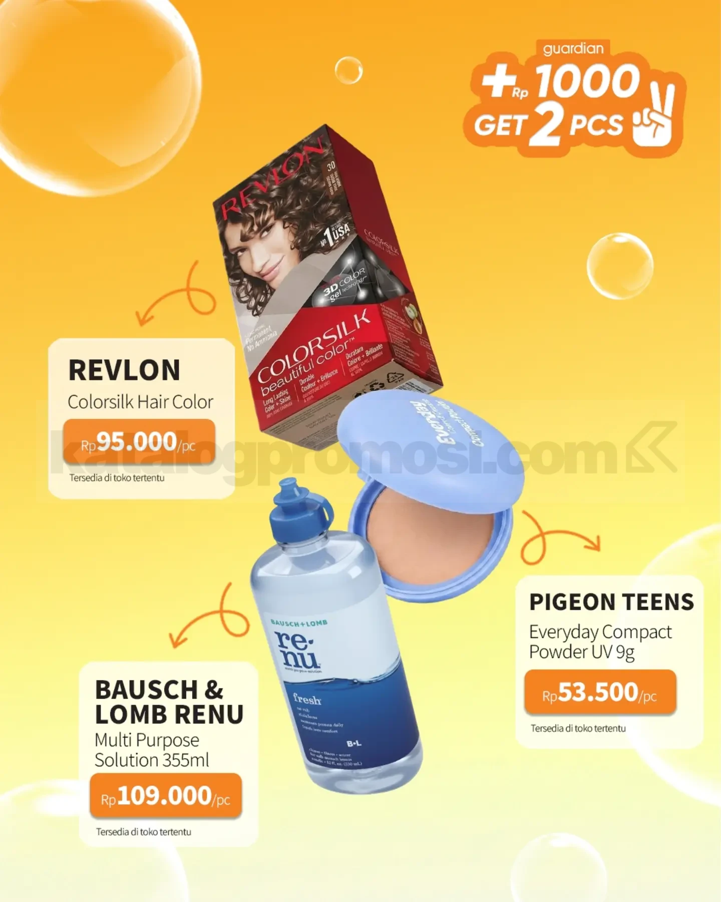 PROMO GUARDIAN SUPER HEMAT MINGGUAN - TAMBAH +Rp. 1.000 DAPAT 2 PRODUK