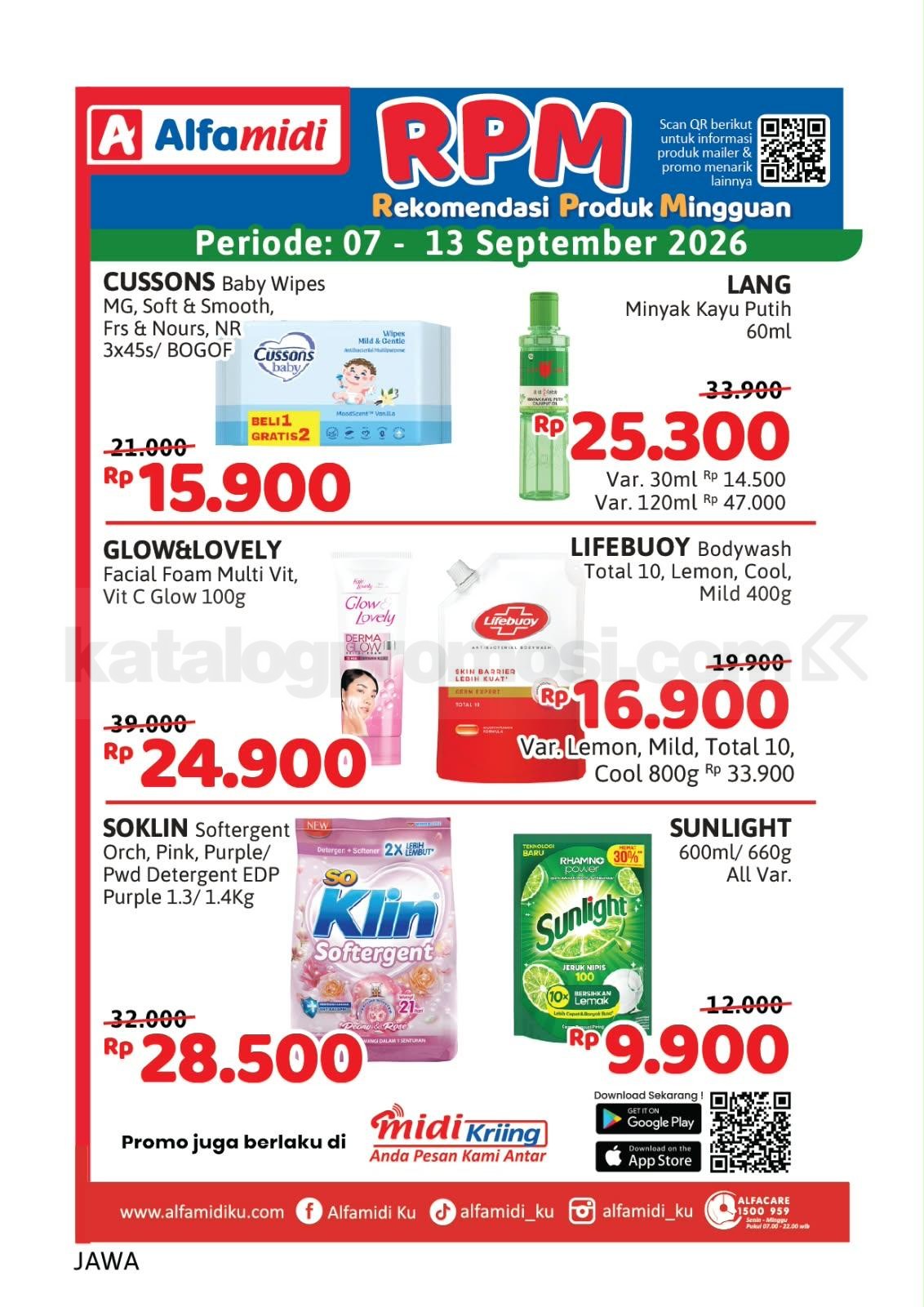 Promo HAP ALFAMIDI periode 07-13 September 2026