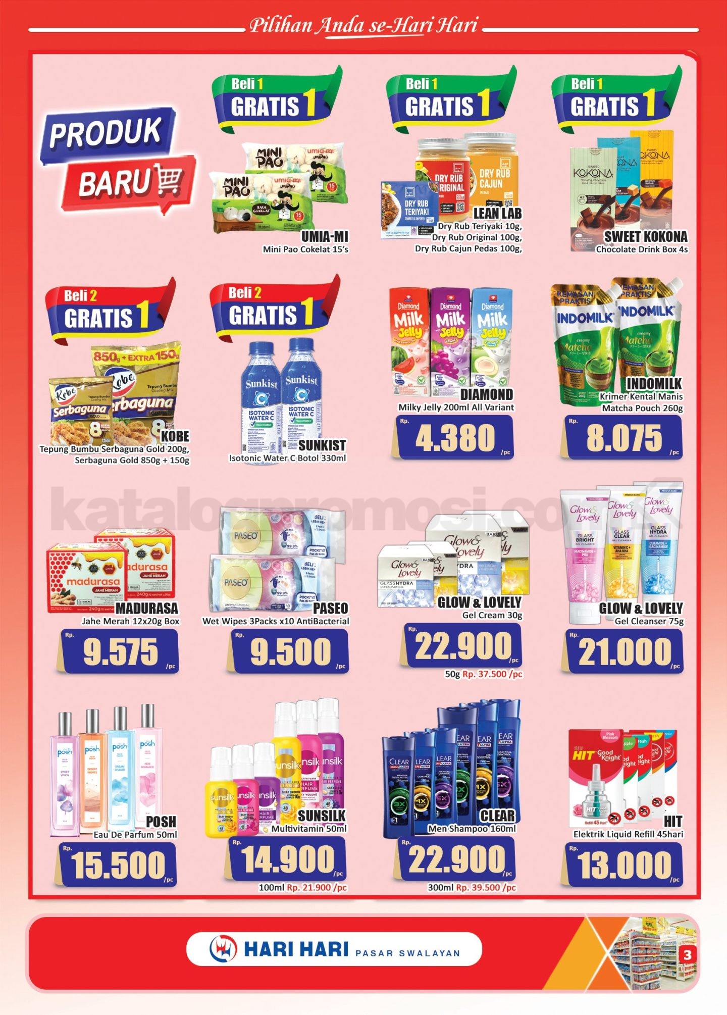 Promo Hari Hari Pasar Swalayan Katalog 01-15 September 2026