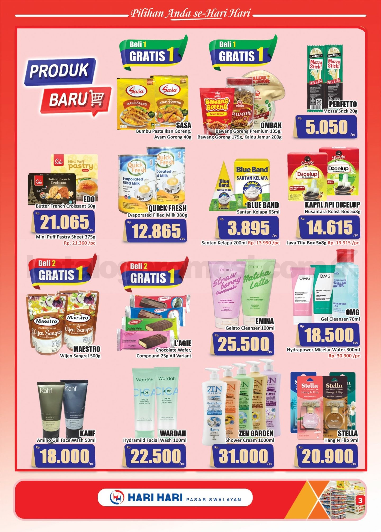 Promo Hari Hari Pasar Swalayan Katalog 16-31 Agustus 2026
