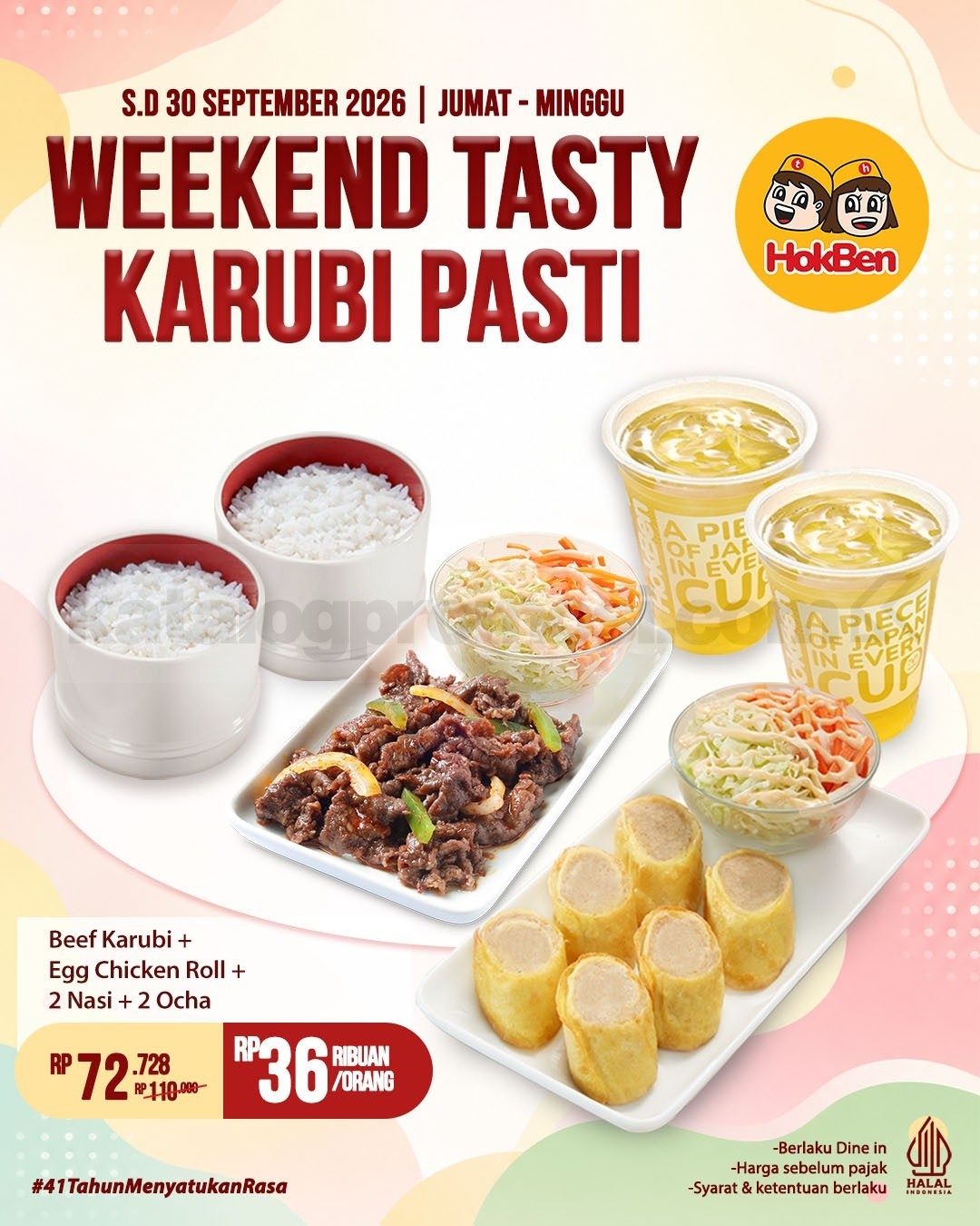 Promo HokBen Weekend Tasty Karubi Mulai Rp36 Ribuan Promo HokBen Weekend Tasty Karubi Mulai Rp36 Ribuan 1