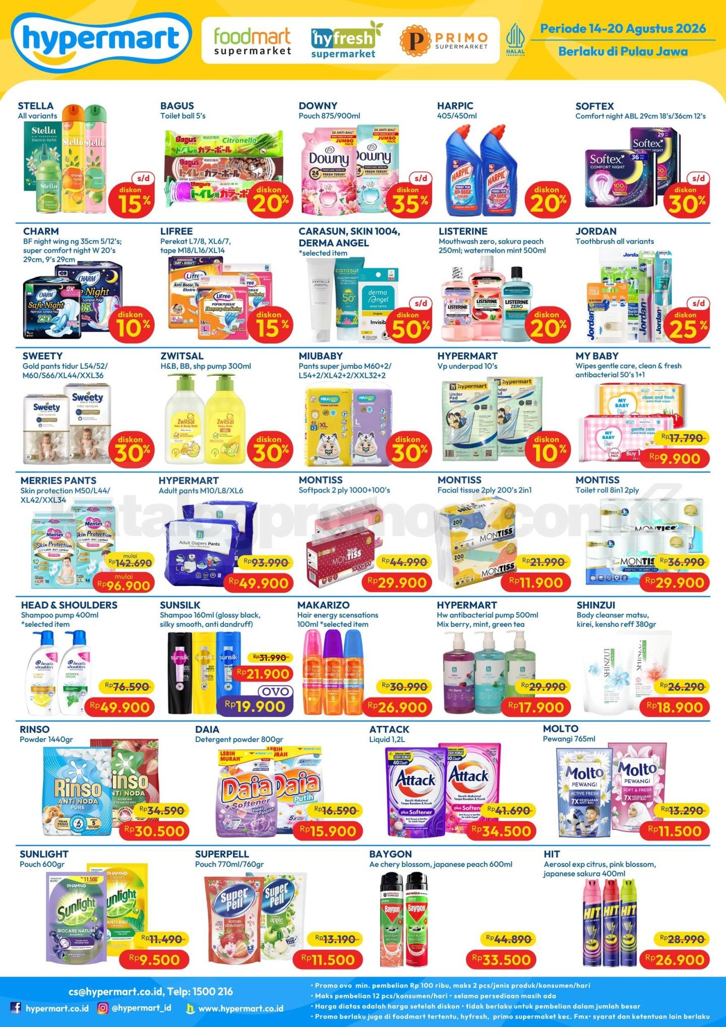 Promo Hypermart Weekday 17-20 Agustus 2026