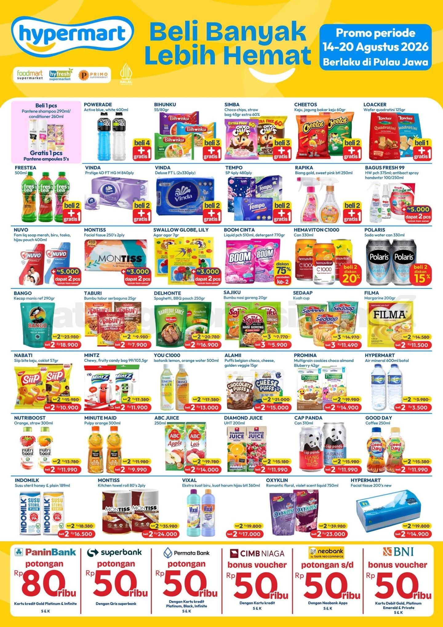 Promo Hypermart Weekday 17-20 Agustus 2026