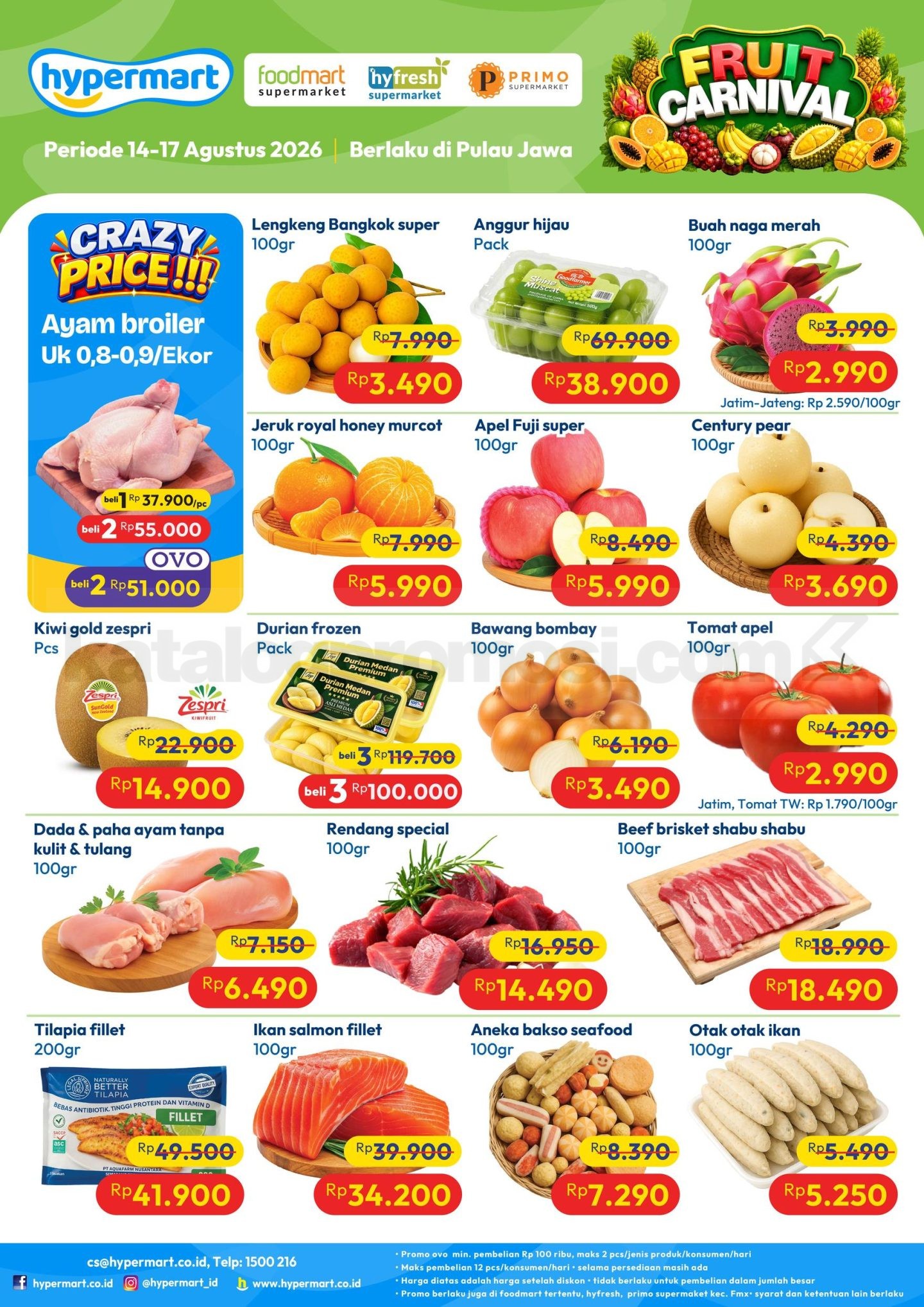 Promo Hypermart Weekday 17-20 Agustus 2026