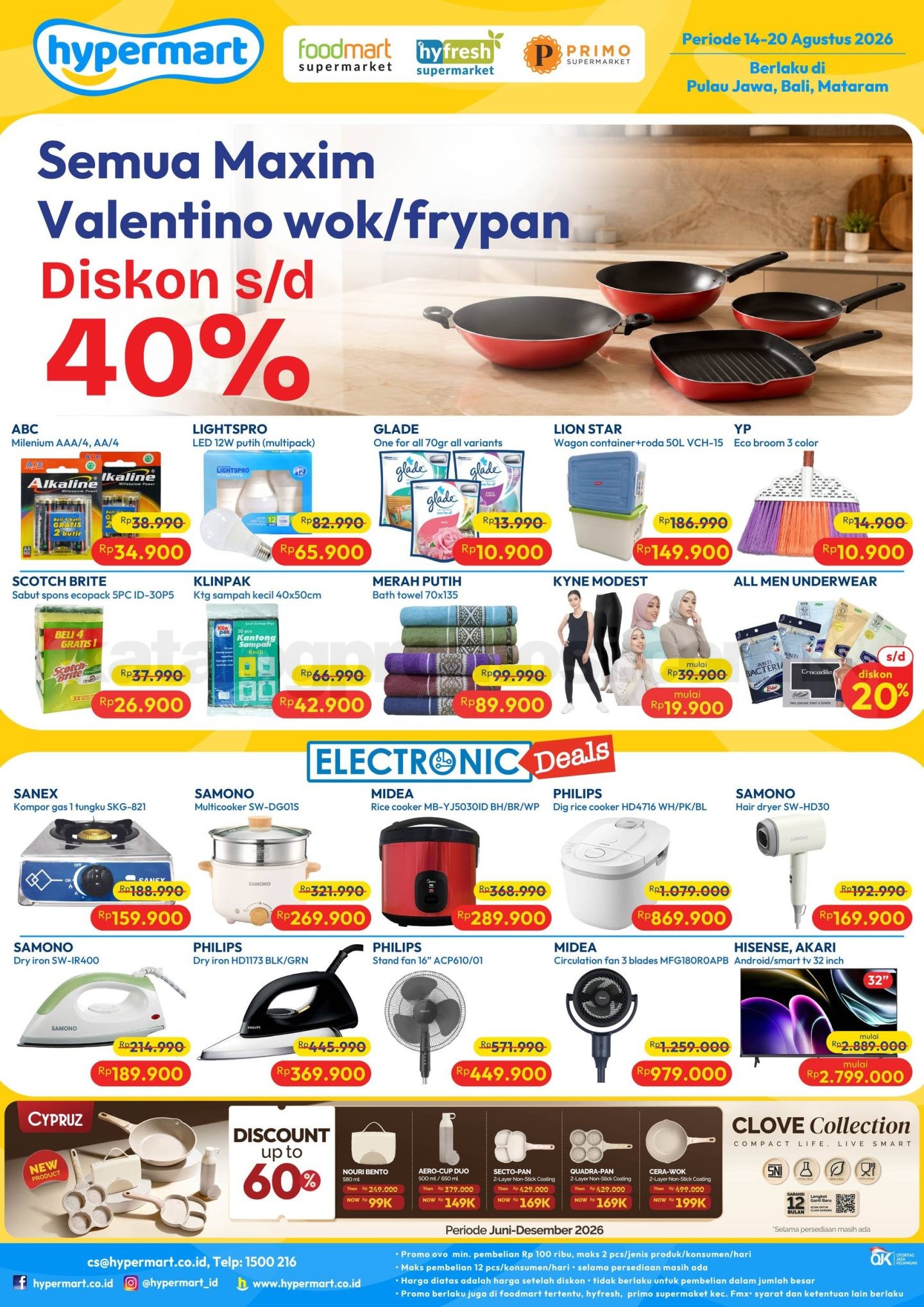 Promo Hypermart Weekday 17-20 Agustus 2026