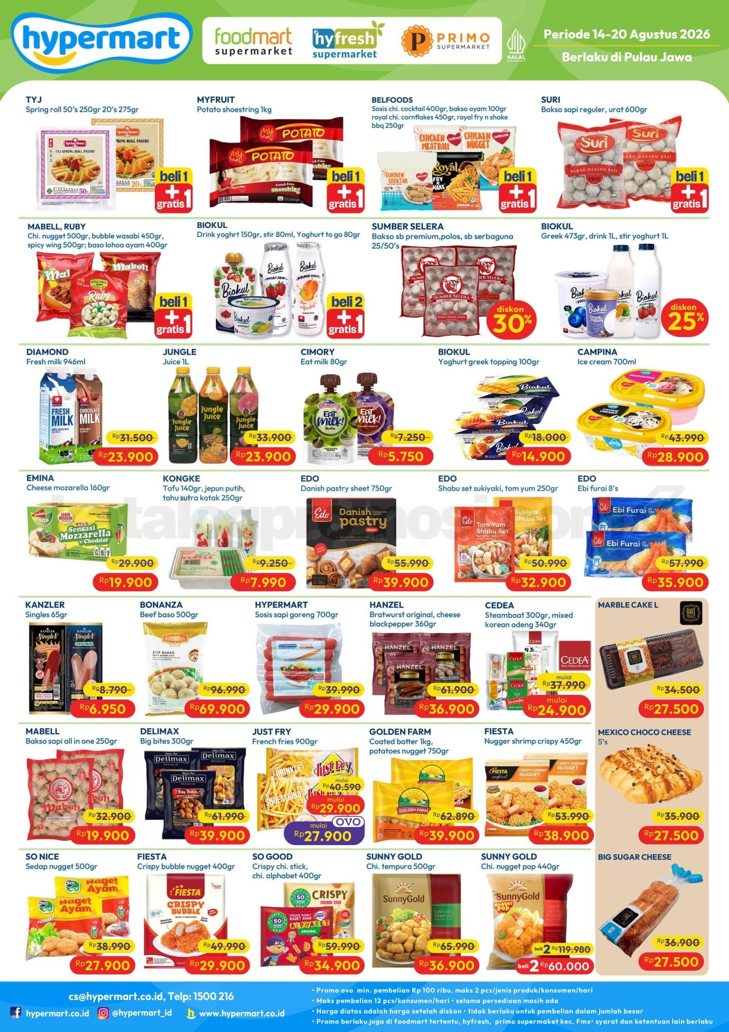 Promo Hypermart Weekday 17-20 Agustus 2026