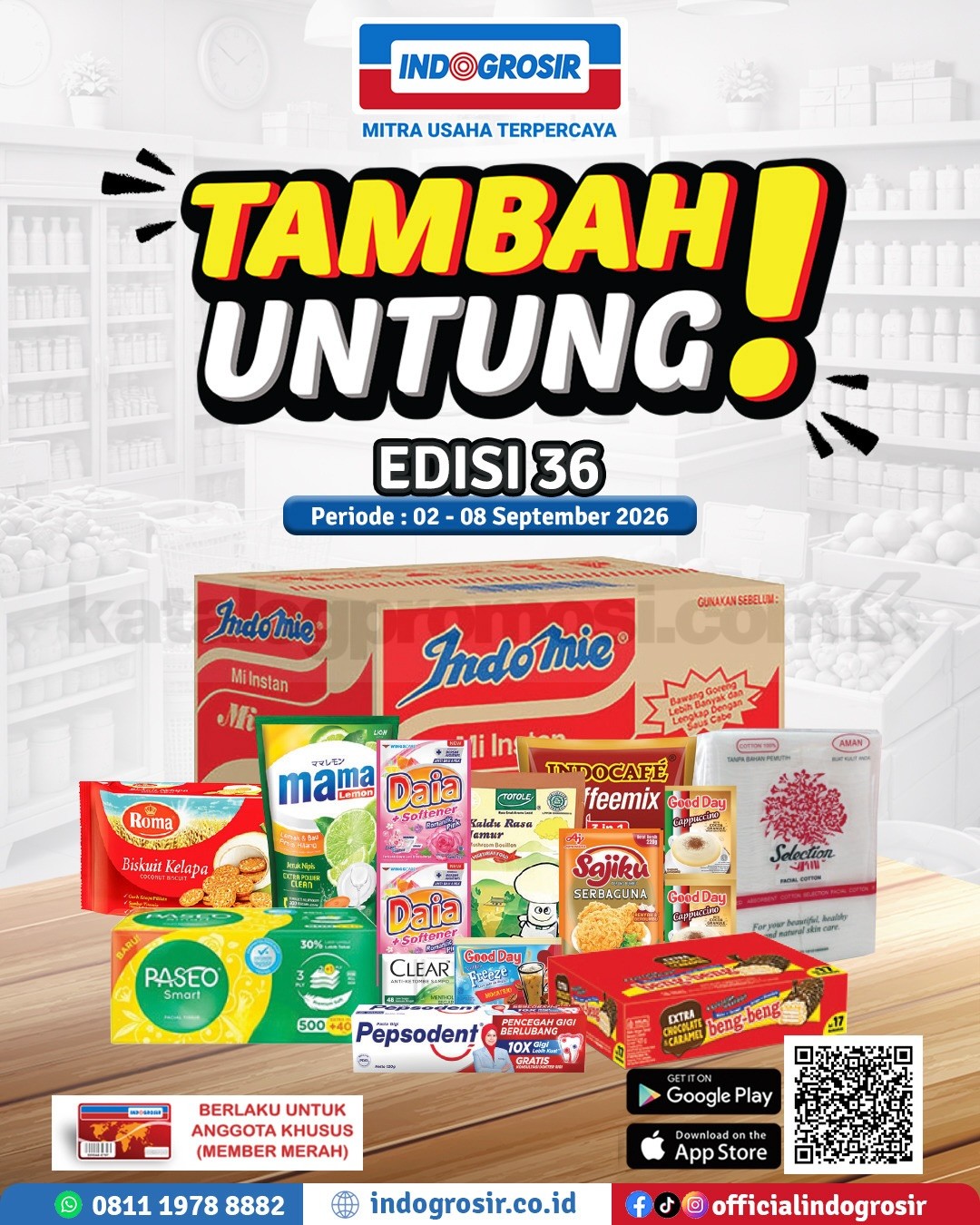 Promo Indogrosir TAMBAH UNTUNG 02-08 September 2026 Promo Indogrosir TAMBAH UNTUNG 02-08 September 2026