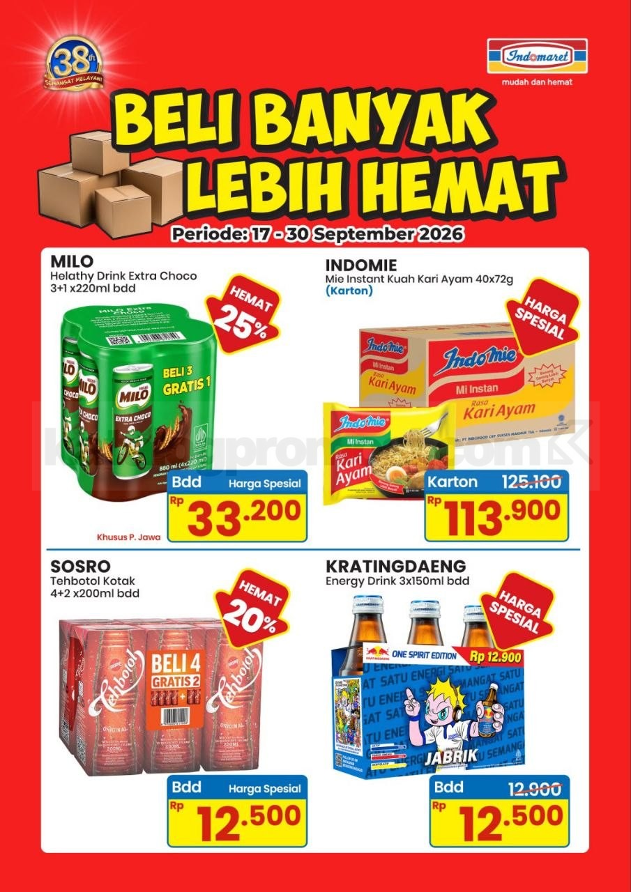 Promo Indomaret Beli Banyak Lebih Hemat 17-30 September 2026 Promo Indomaret Beli Banyak Lebih Hemat 17-30 September 2026 1
