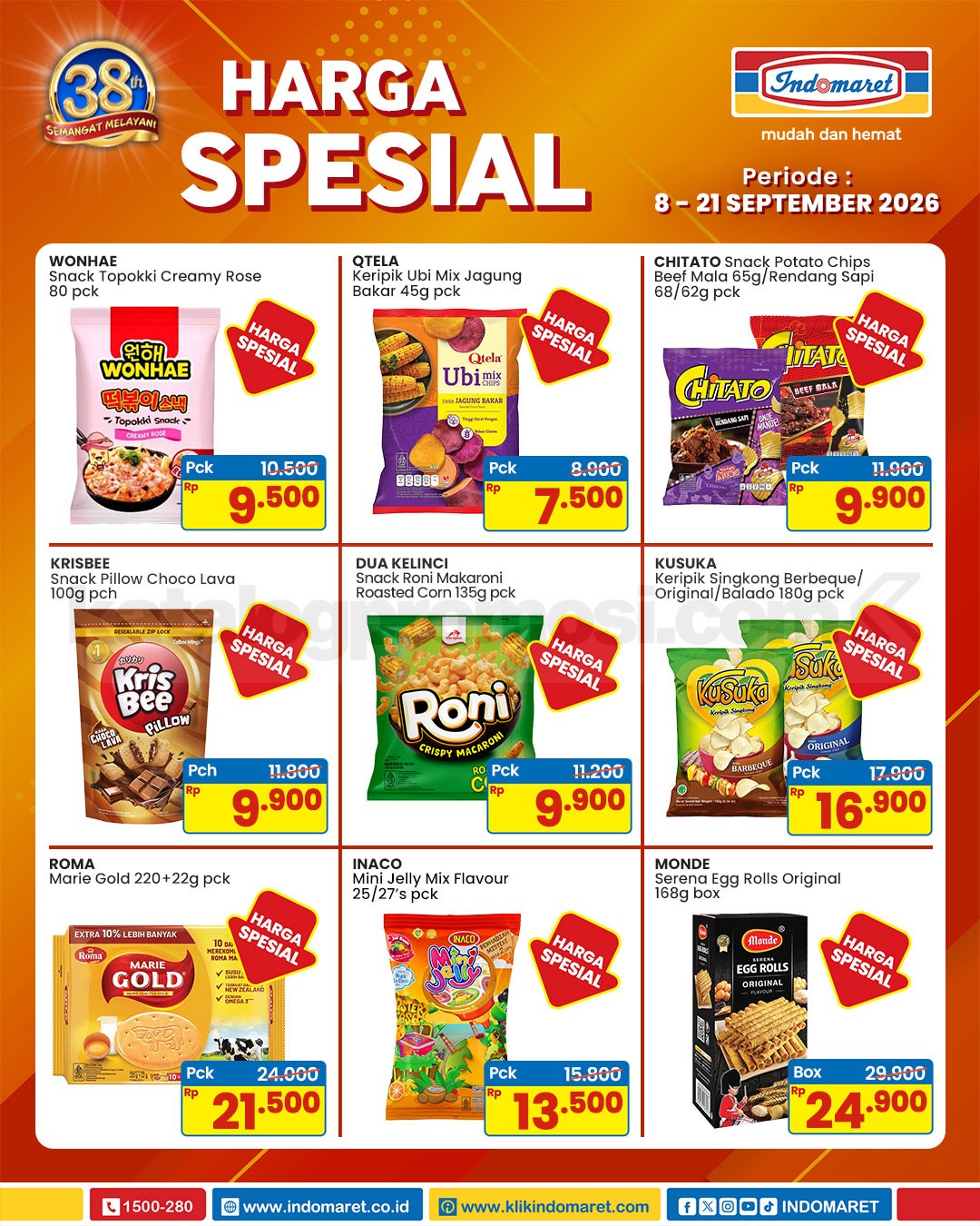 Promo Indomaret Harga Spesial Diskon hingga 45% Promo Indomaret Harga Spesial Diskon hingga 45%