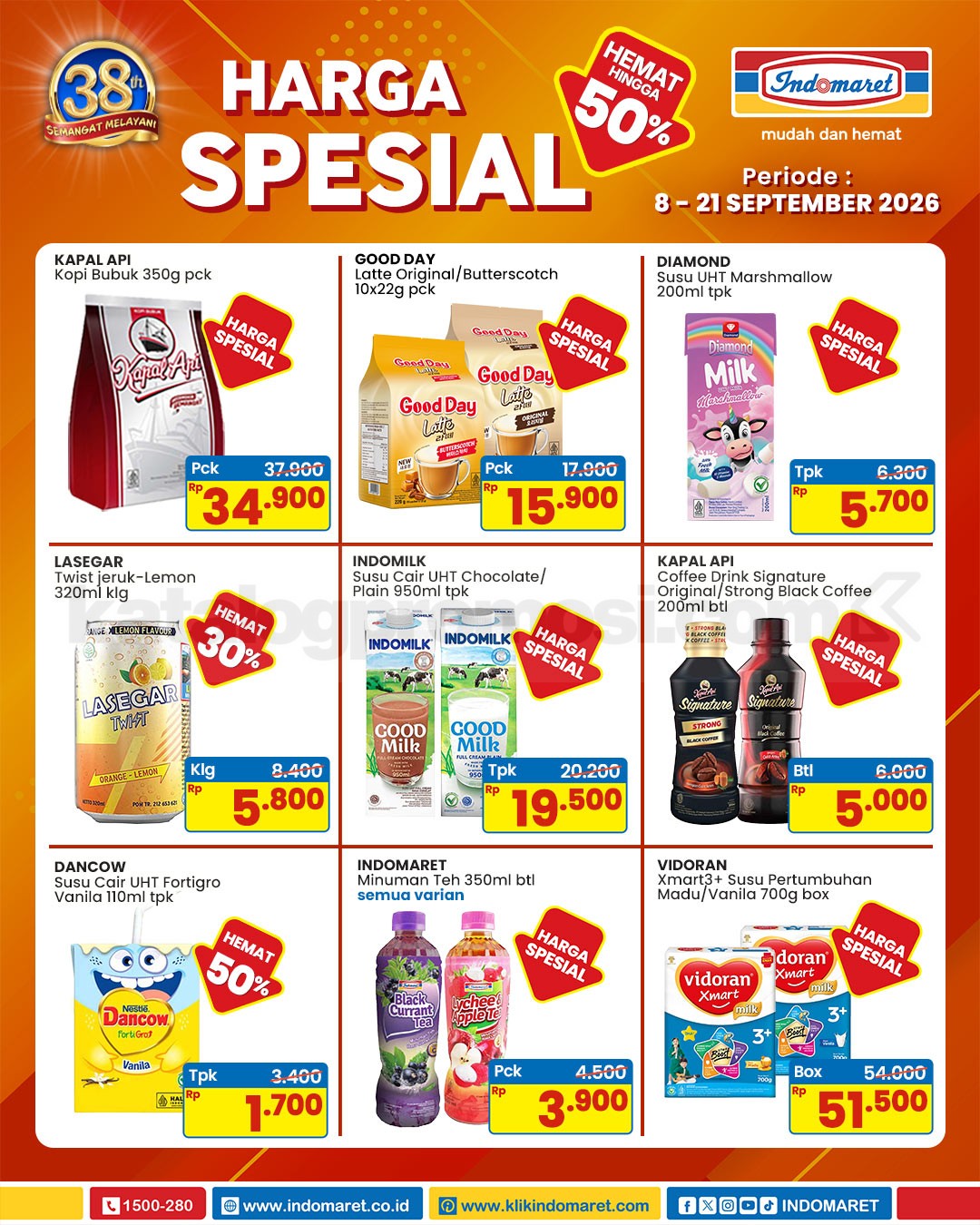 Promo Indomaret Harga Spesial Diskon hingga 45% Promo Indomaret Harga Spesial Diskon hingga 45% 2