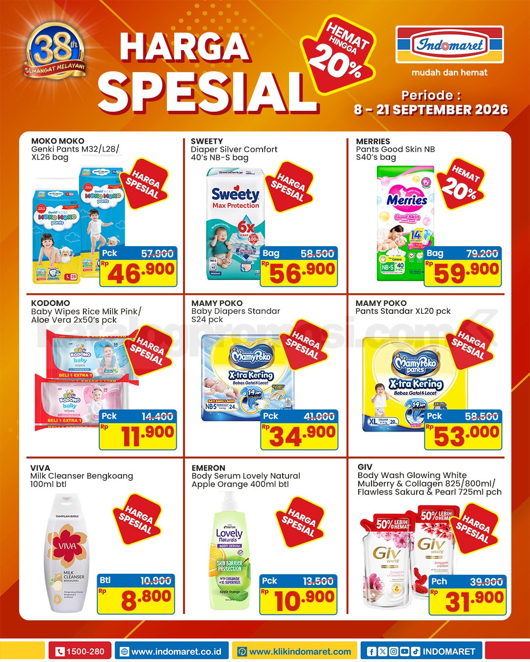 Promo Indomaret Harga Spesial Diskon hingga 45% Promo Indomaret Harga Spesial Diskon hingga 45% 3